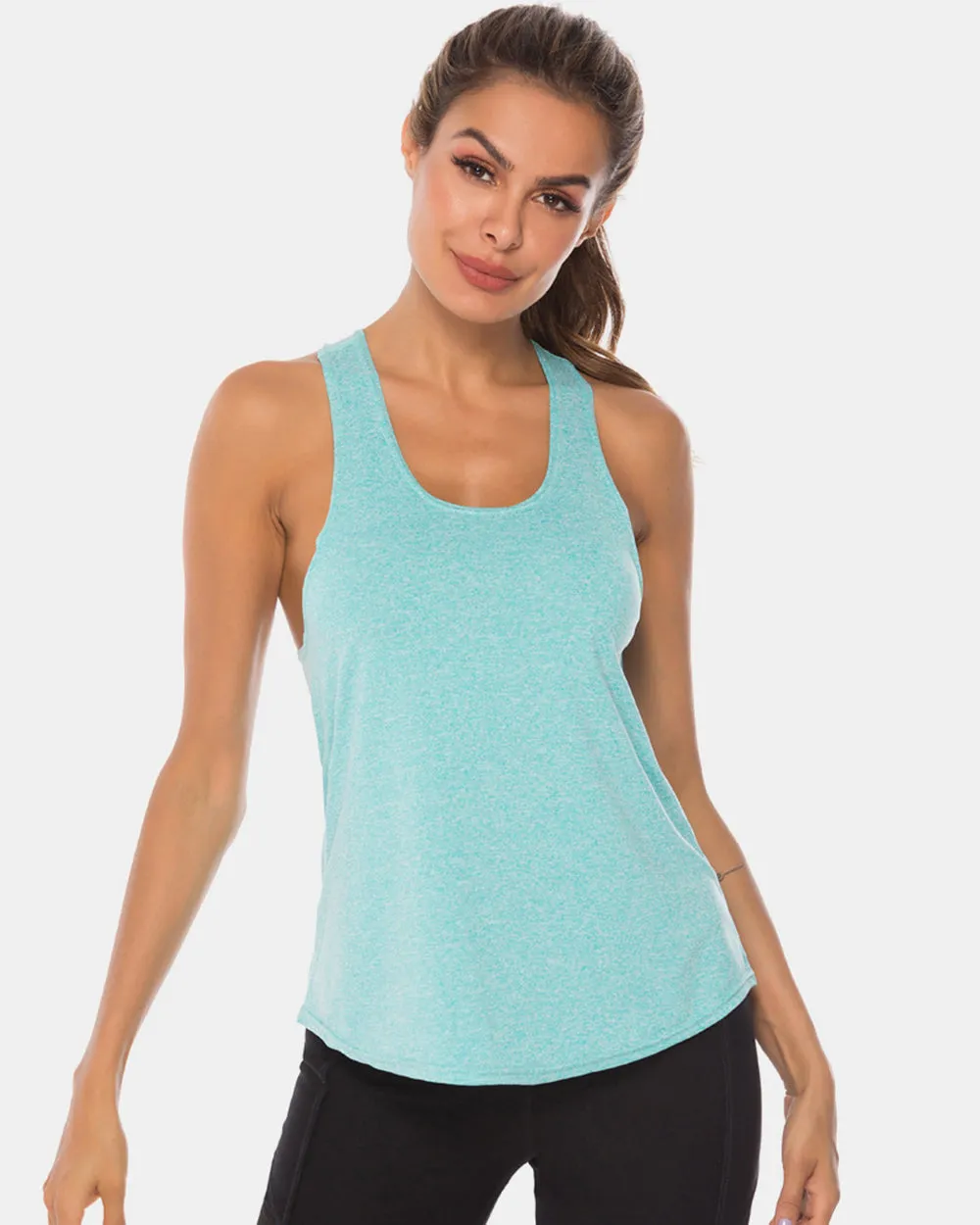 Light Weight Scoop Neck Tank