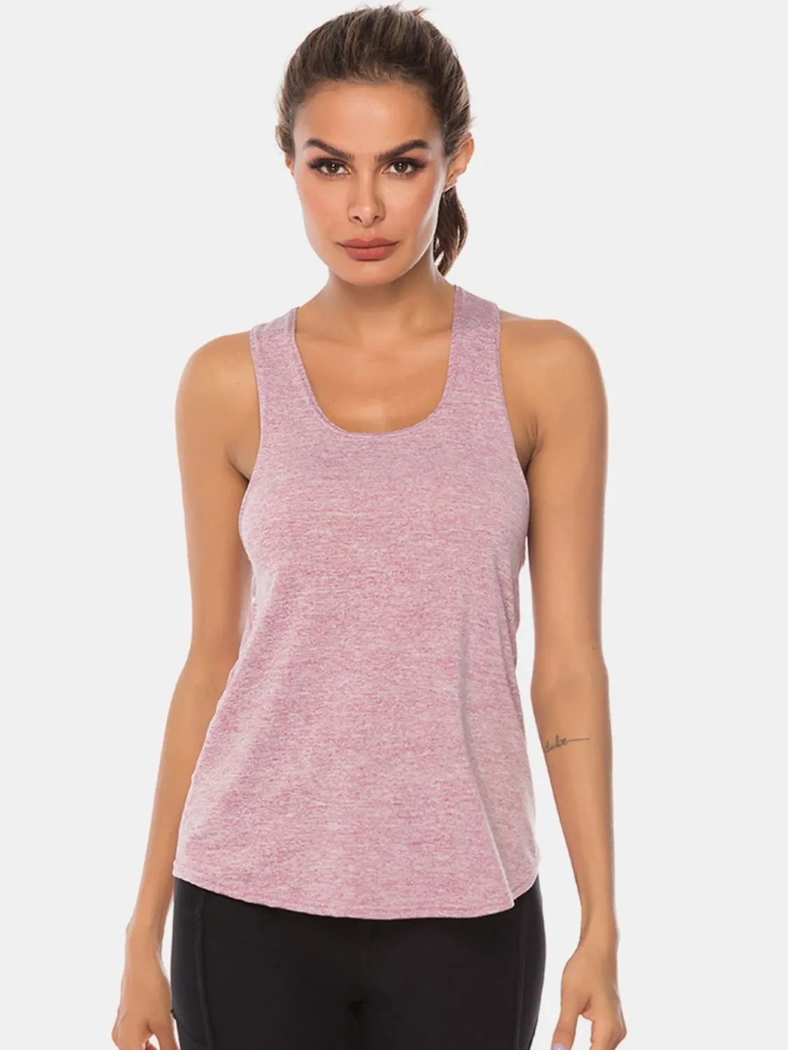 Light Weight Scoop Neck Tank