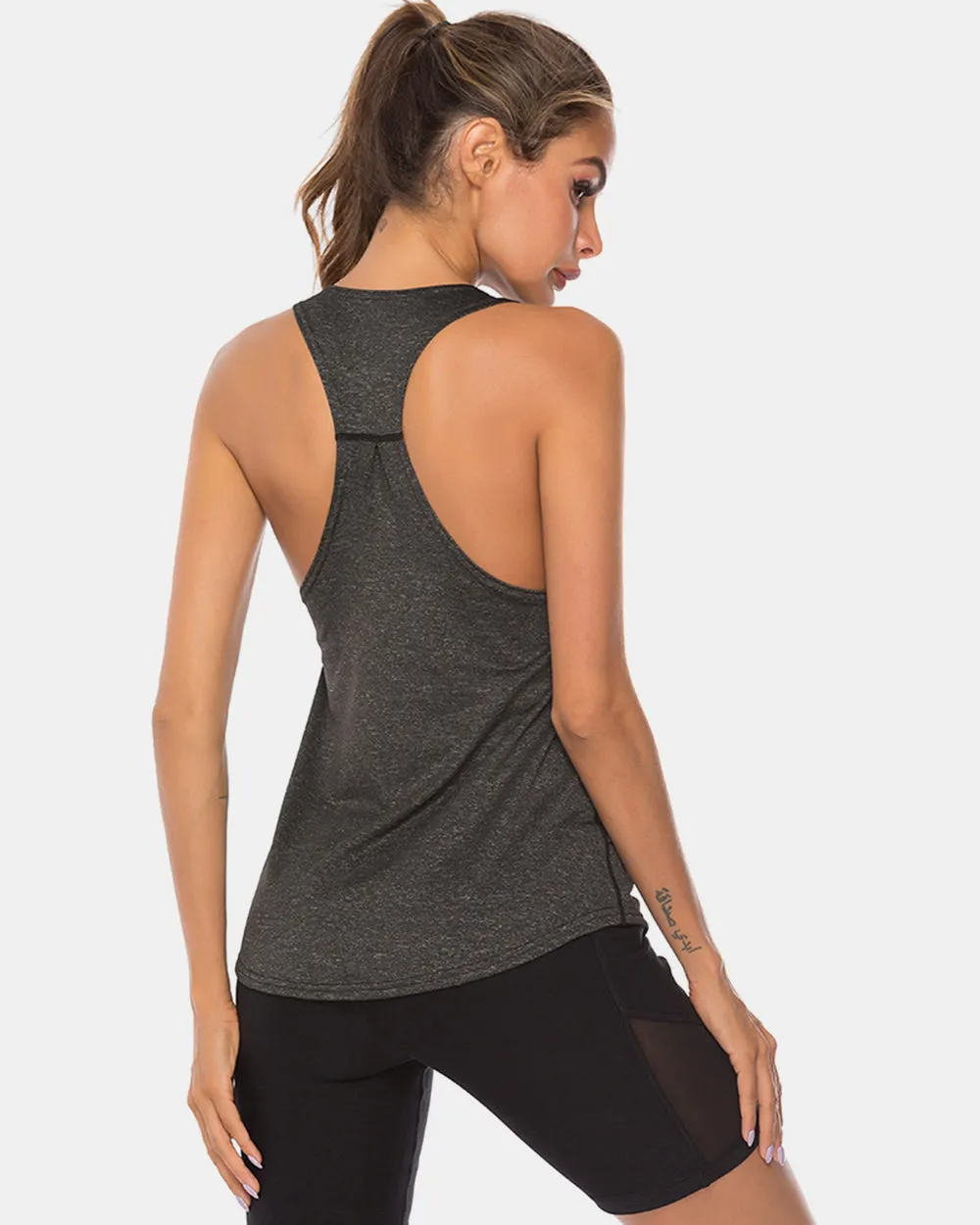 Light Weight Scoop Neck Tank