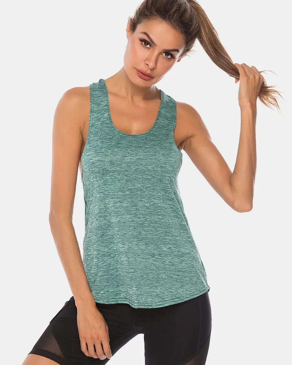 Light Weight Scoop Neck Tank