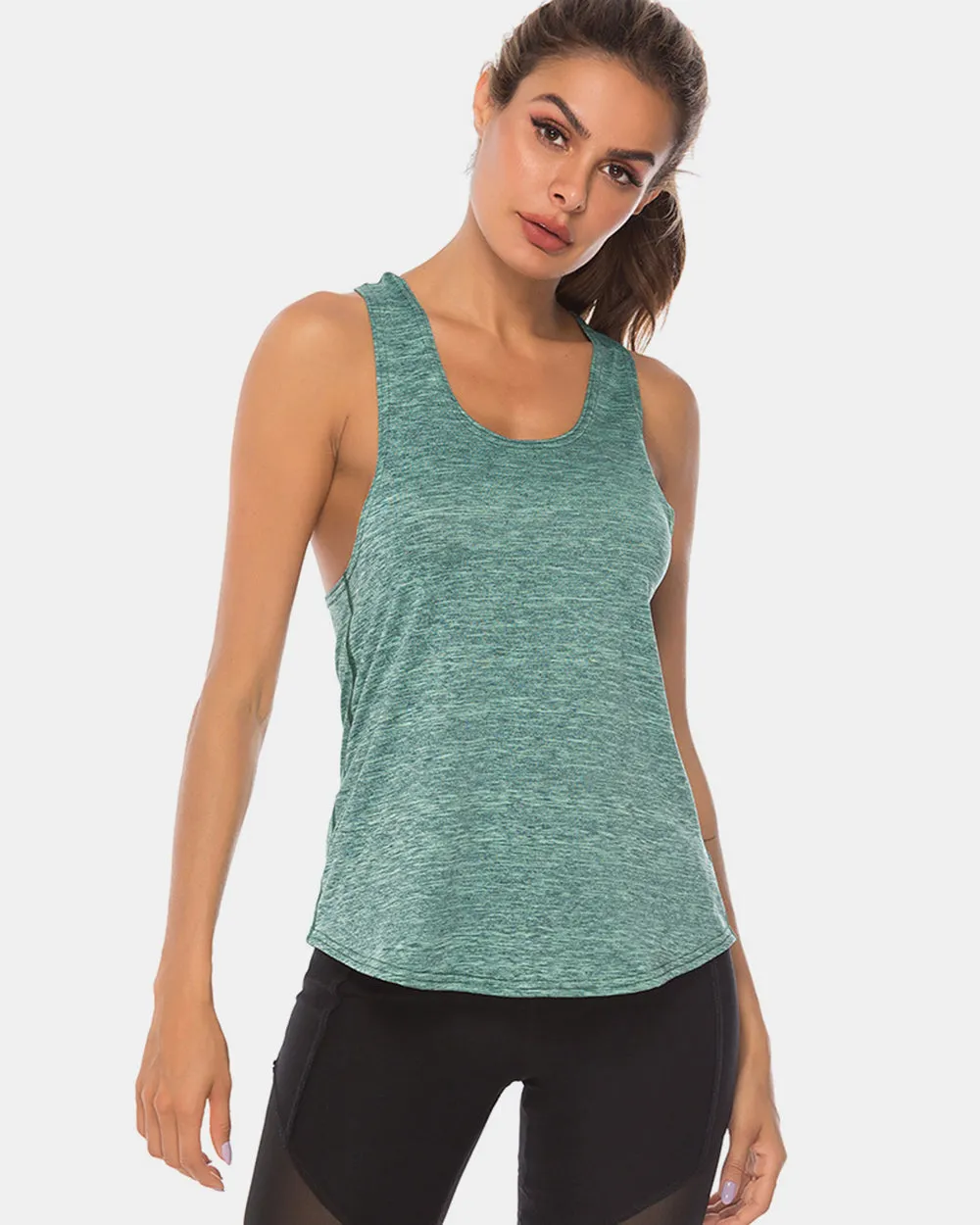 Light Weight Scoop Neck Tank