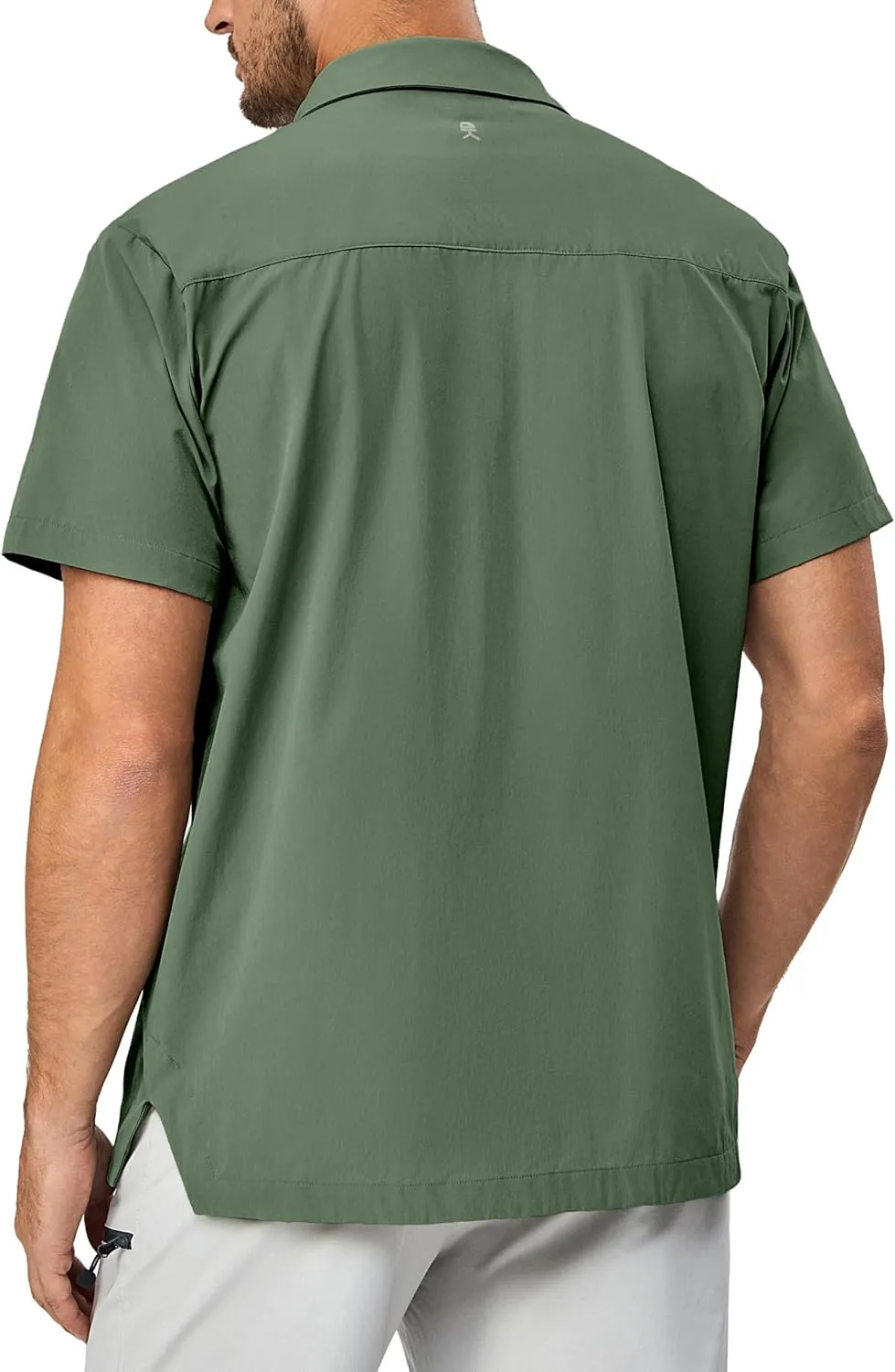 Little Donkey Andy Men's Lightweight Quick Dry Shirts for Hiking Travel Breathable UPF50 Relaxed Fit
