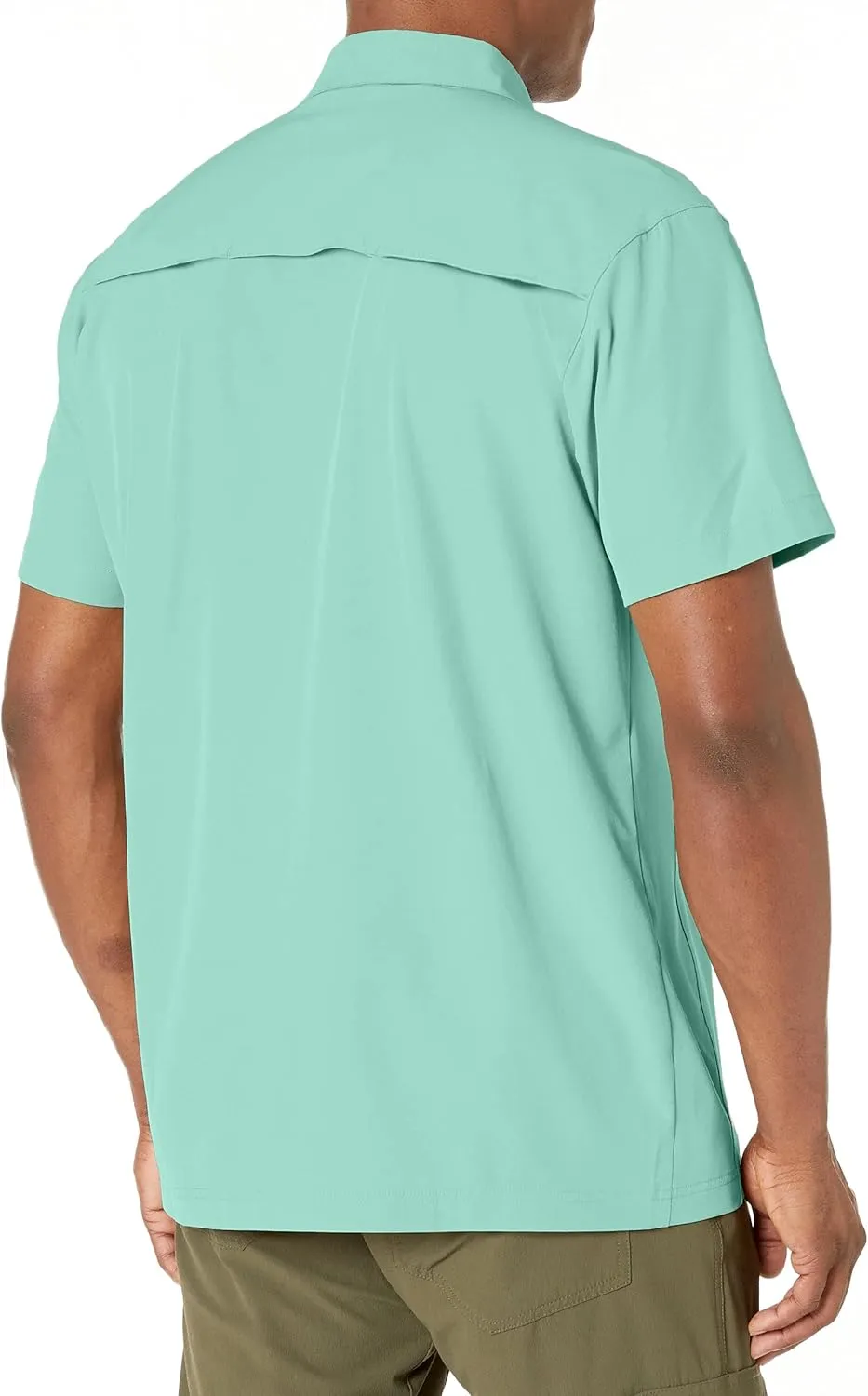 Little Donkey Andy Men's Lightweight Short Sleeve Shirt Quick Dry Stretch Shirt for Hiking Travel, UPF50