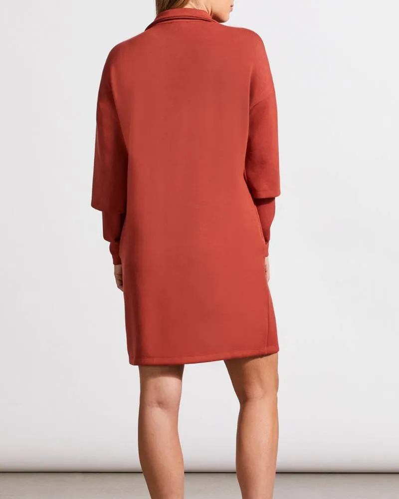 Long Sleeve Scuba Dress