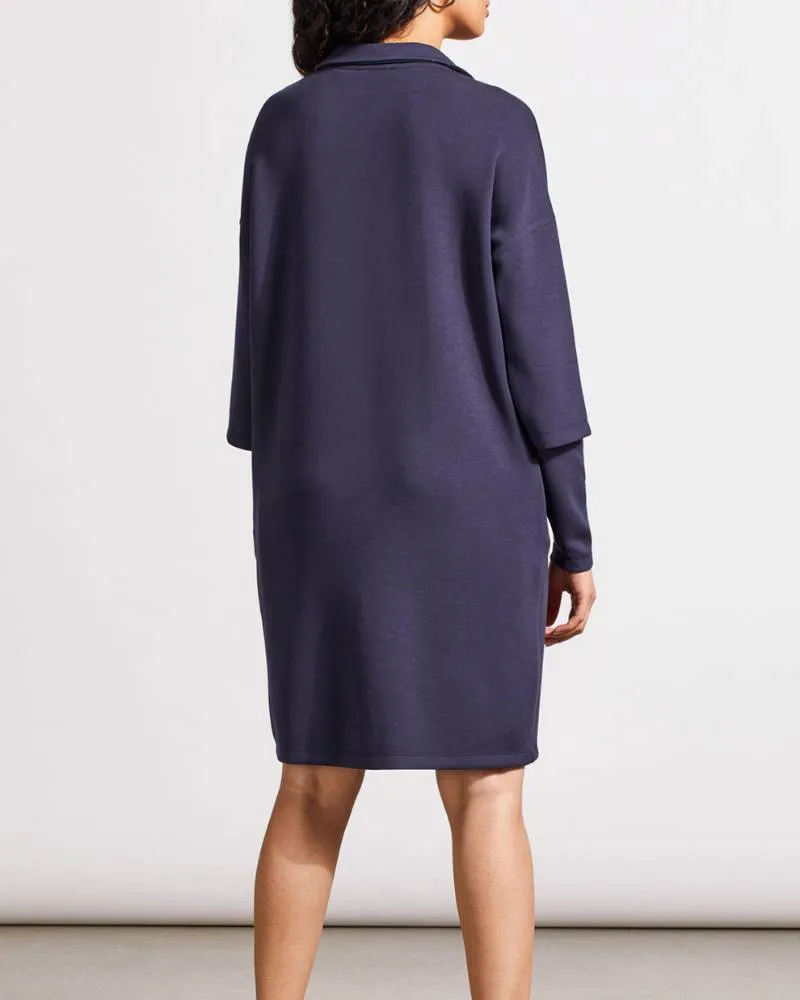 Long Sleeve Scuba Dress