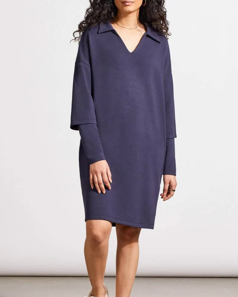 Long Sleeve Scuba Dress