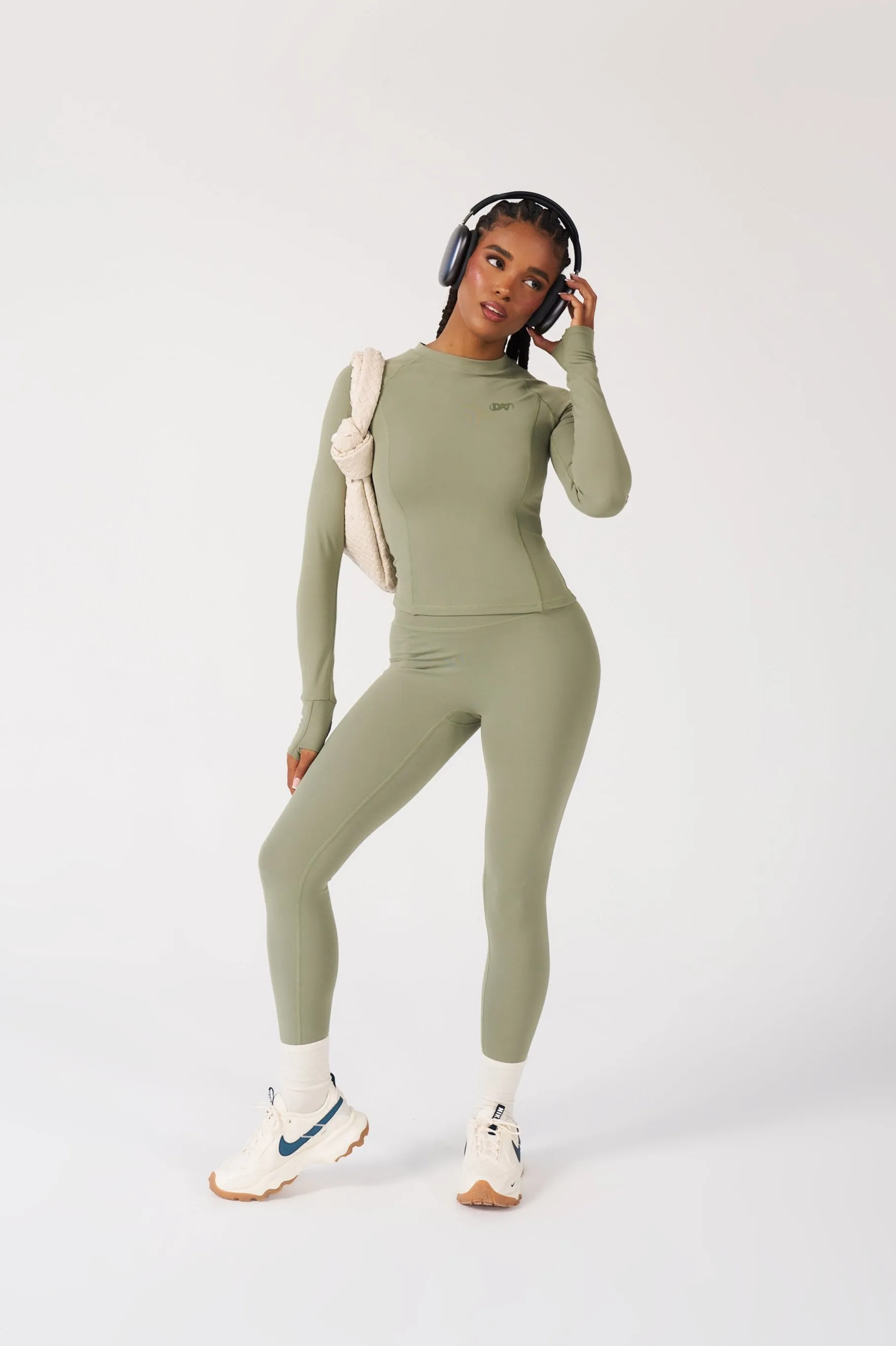 Long Sleeved Top - Olive
