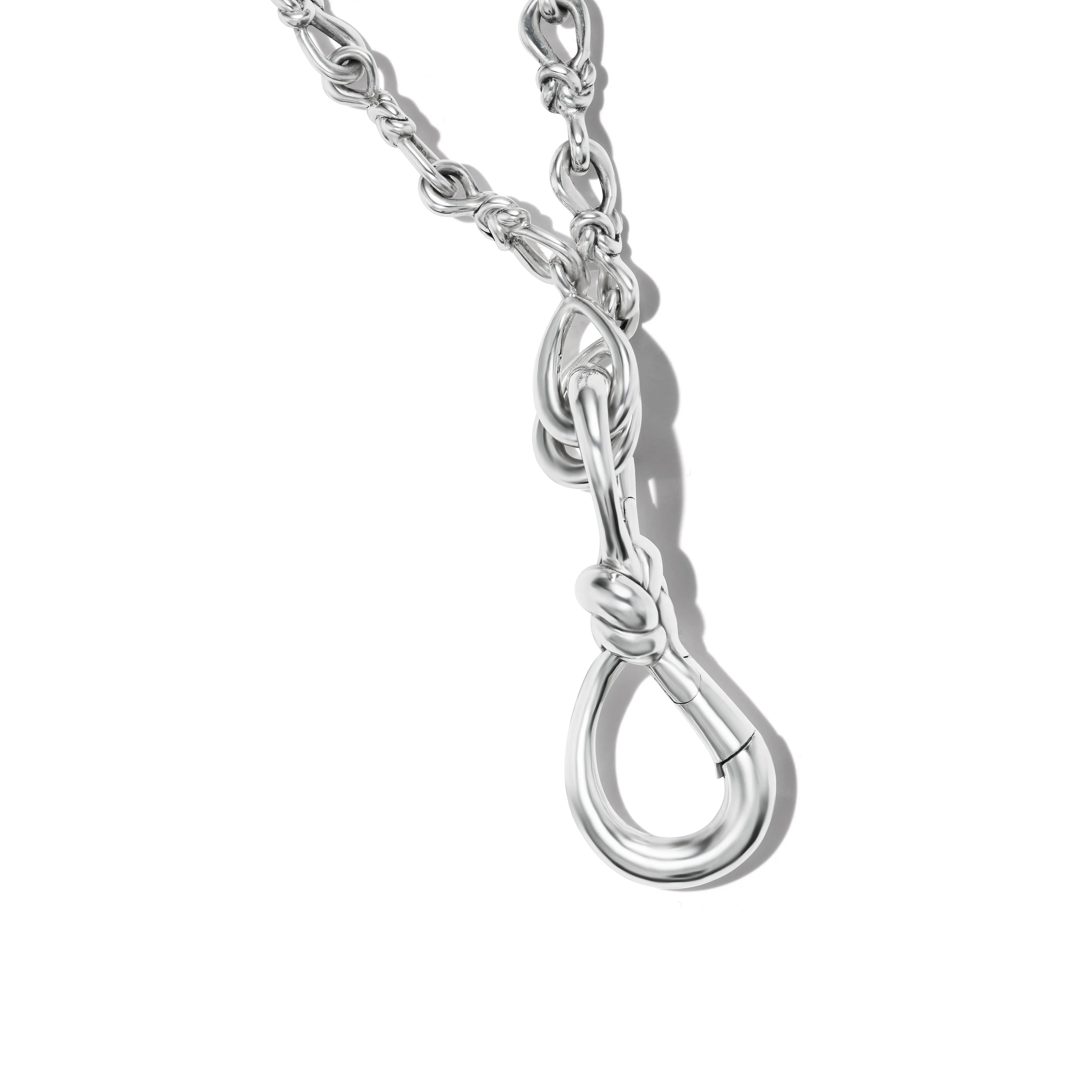 Marla Aaron Silver Lover's Knot Lock