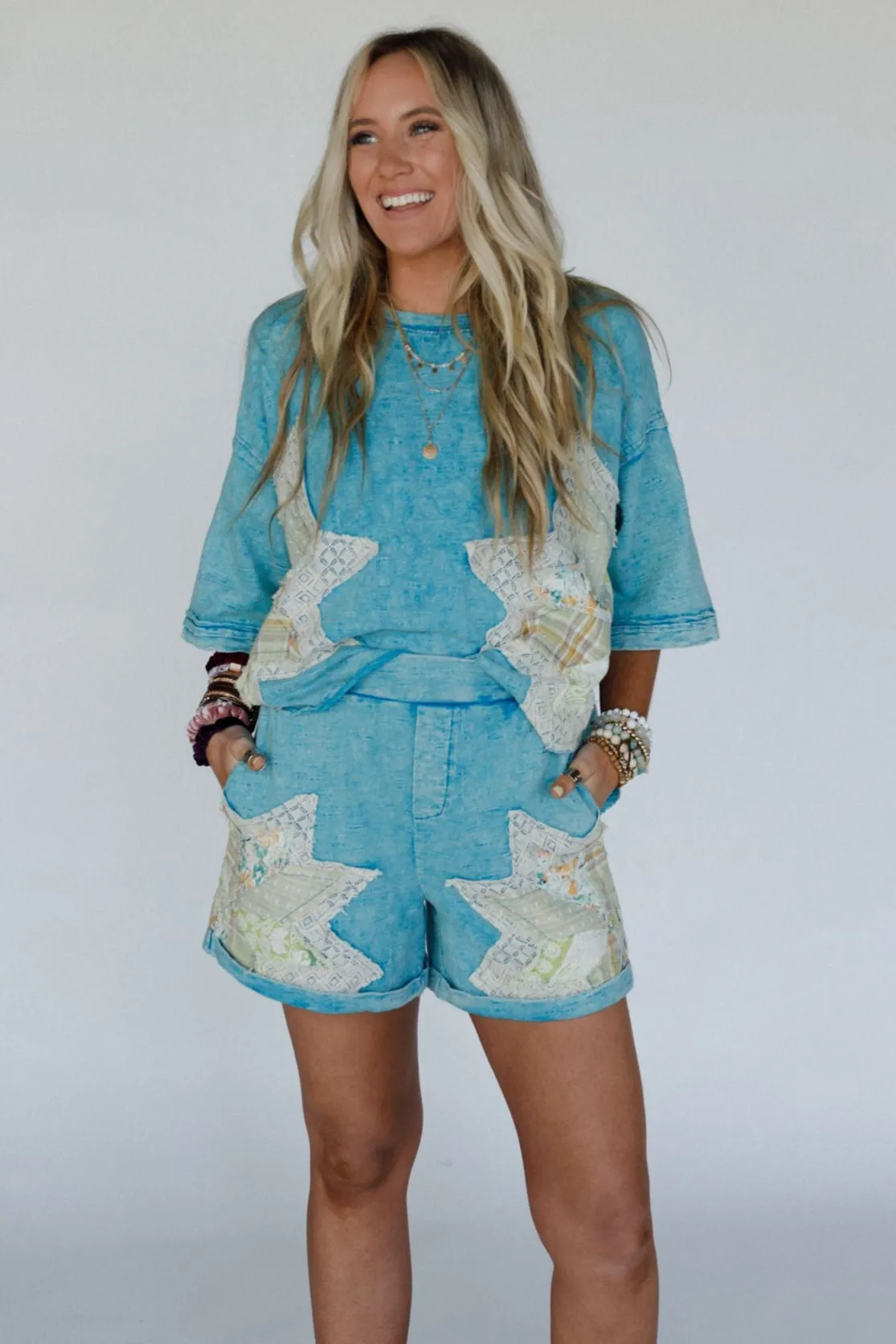 Meadow Mosaic Set - Blue