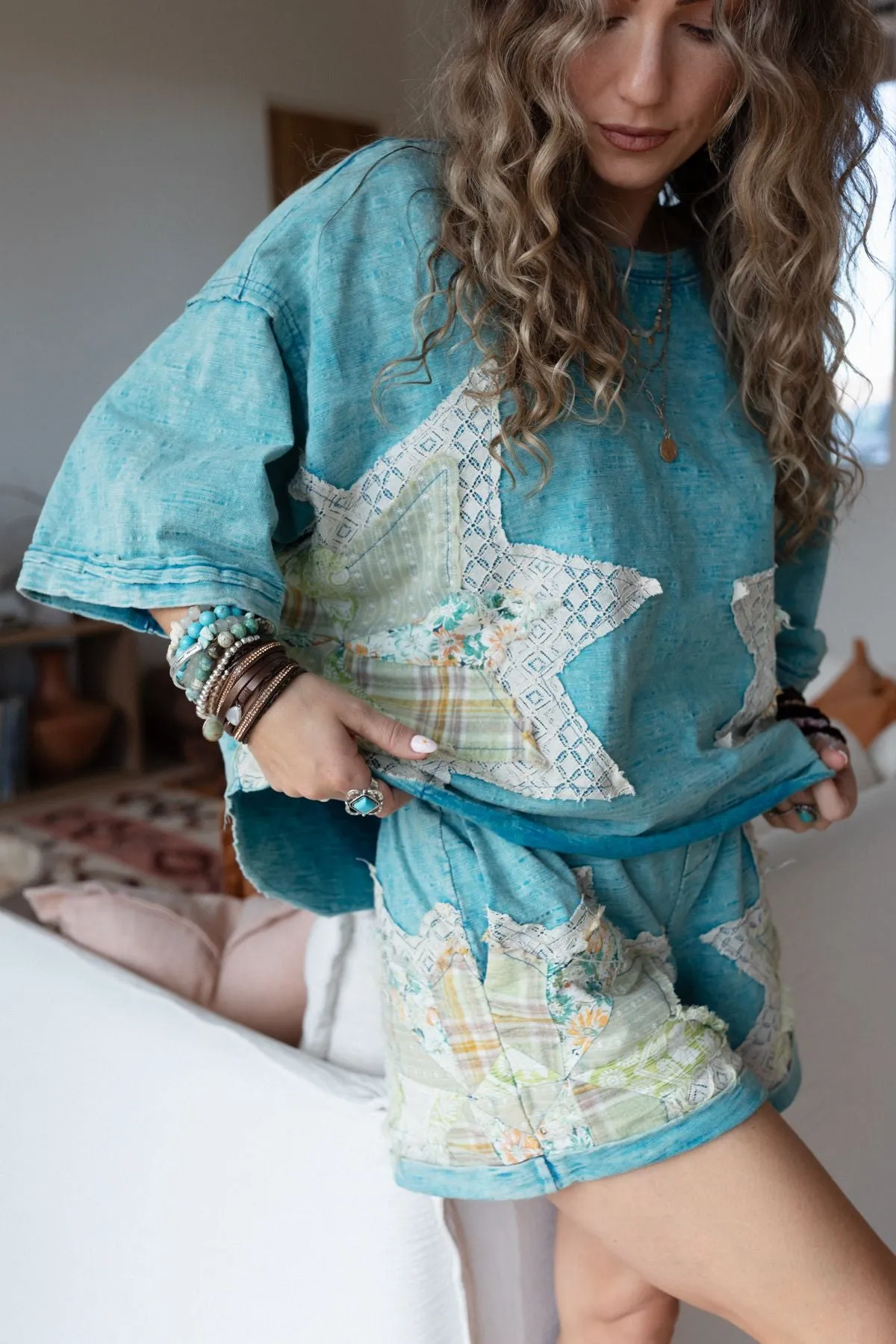 Meadow Mosaic Set - Blue