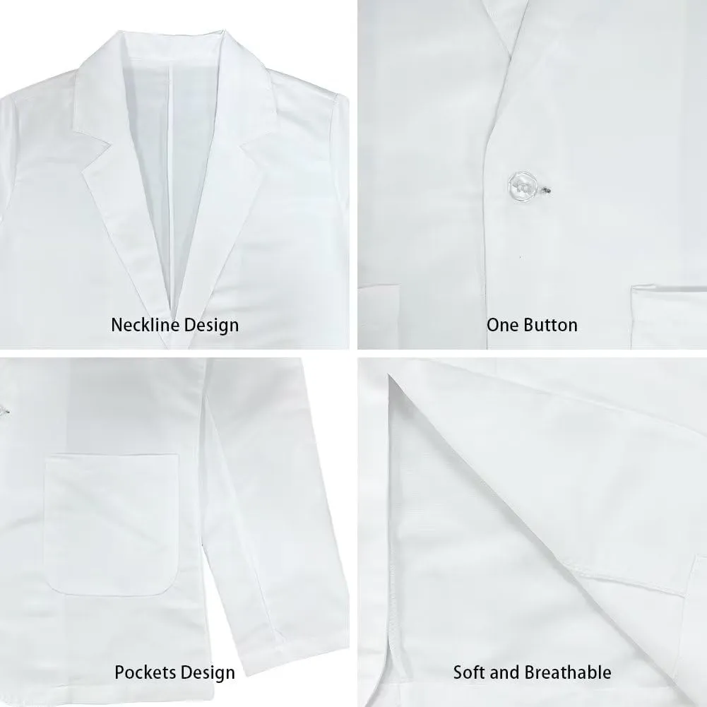 Men's Cozy One Button Suit Long Sleeve Blazer Jackets with Pockets Lightweight Knit Sport Coat for Business,Party