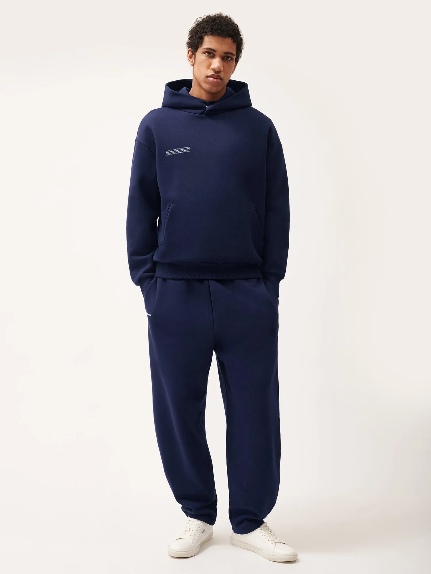 Mens DNA Barrel-Leg Track Pantsnavy