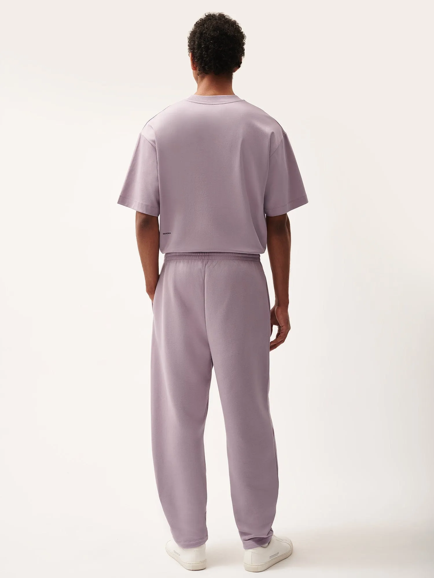 Mens DNA Barrel-Leg Track Pantsraisin purple