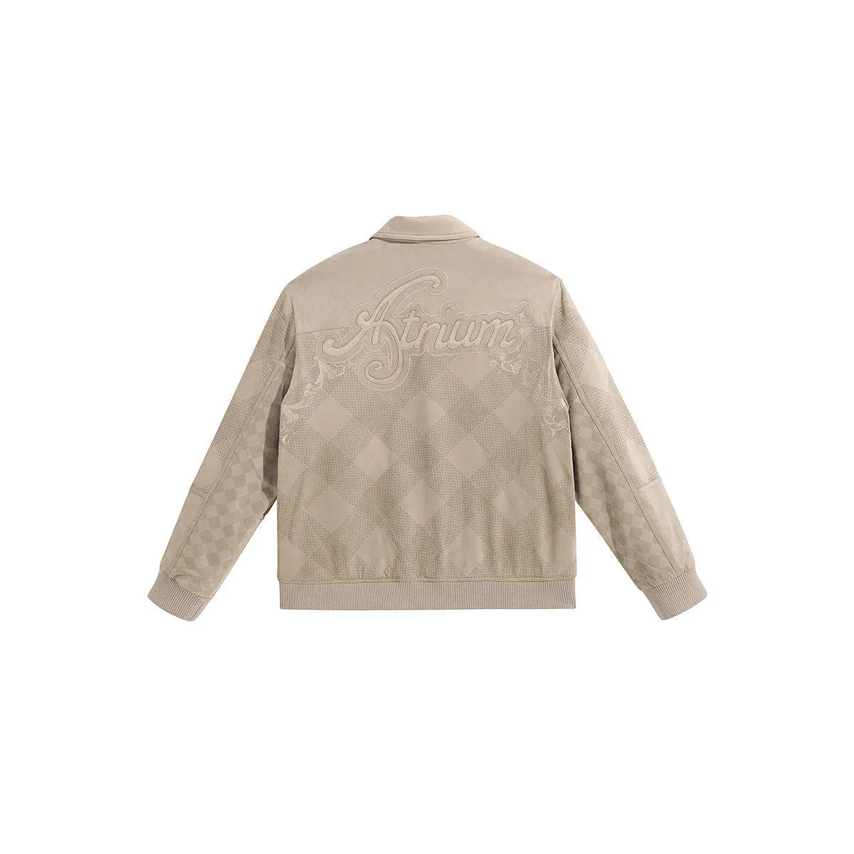 Men's Embroidered Texture Jacket