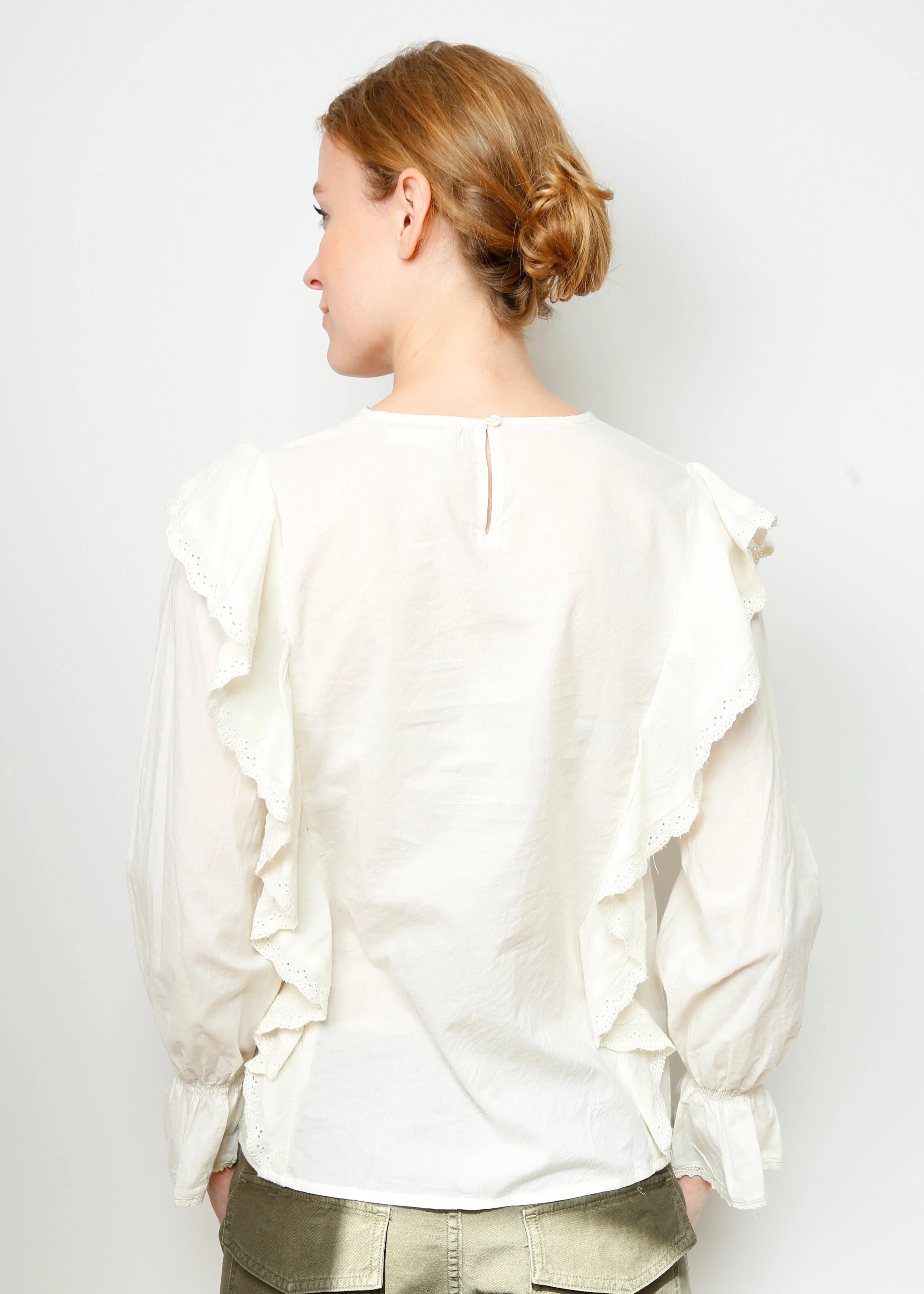 MH Solange Blouse in Ecru