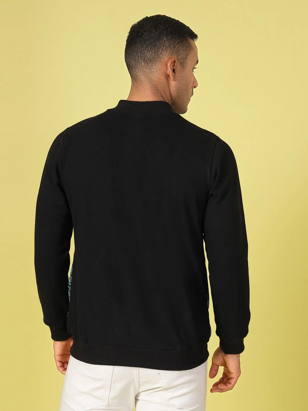 Modern Jacquard Texture Jacket
