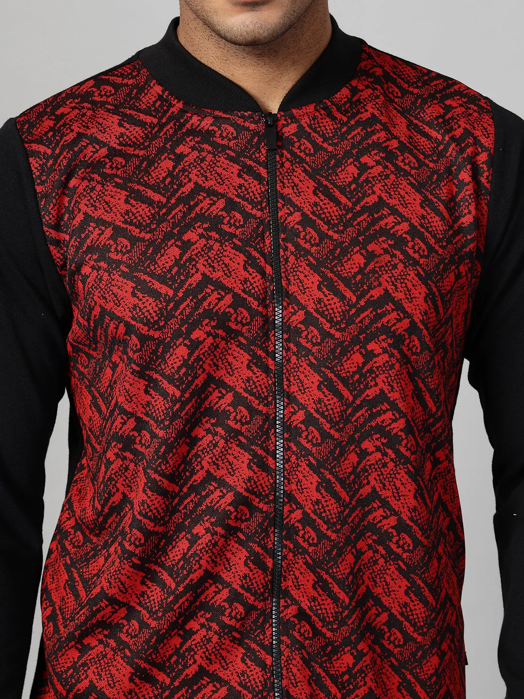 Modern Jacquard Texture Jacket