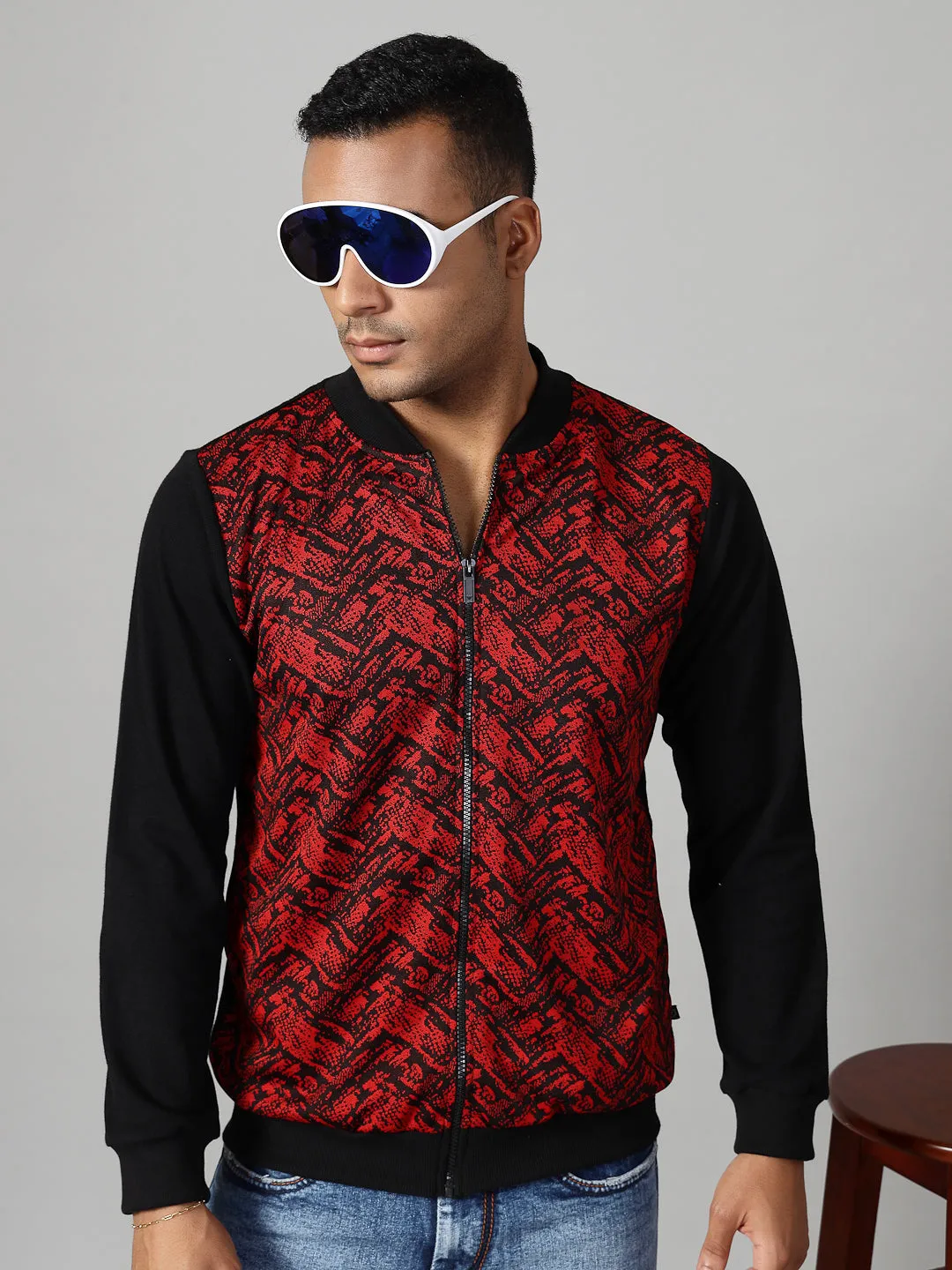 Modern Jacquard Texture Jacket