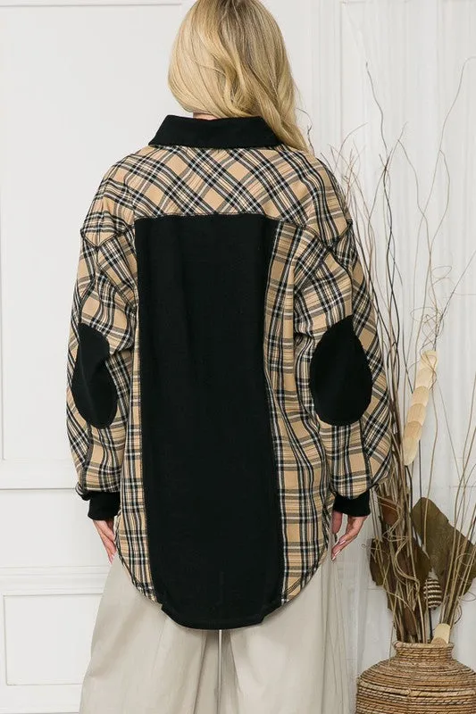 OAKLEY OVERSIZED ELBOW PATCH SHACKET