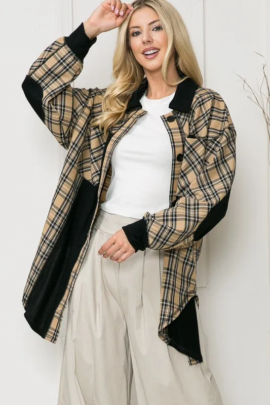 OAKLEY OVERSIZED ELBOW PATCH SHACKET