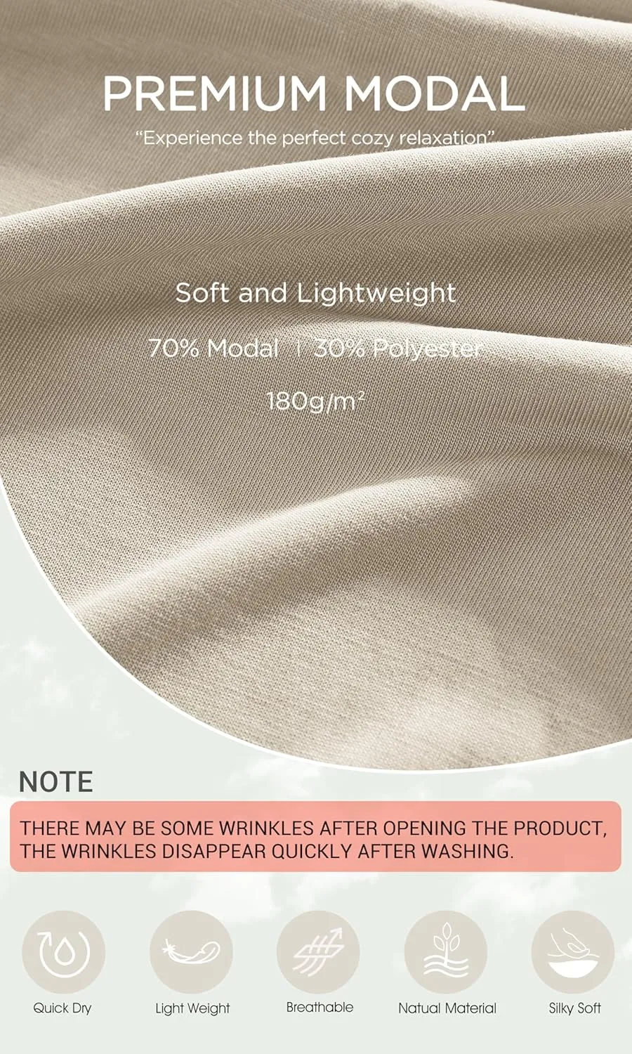 ODODOS Modal Soft Lounge Shorts for Women Drawstring High Waist Casual Sleepwear Lightweight Cozy Pajama Bottom
