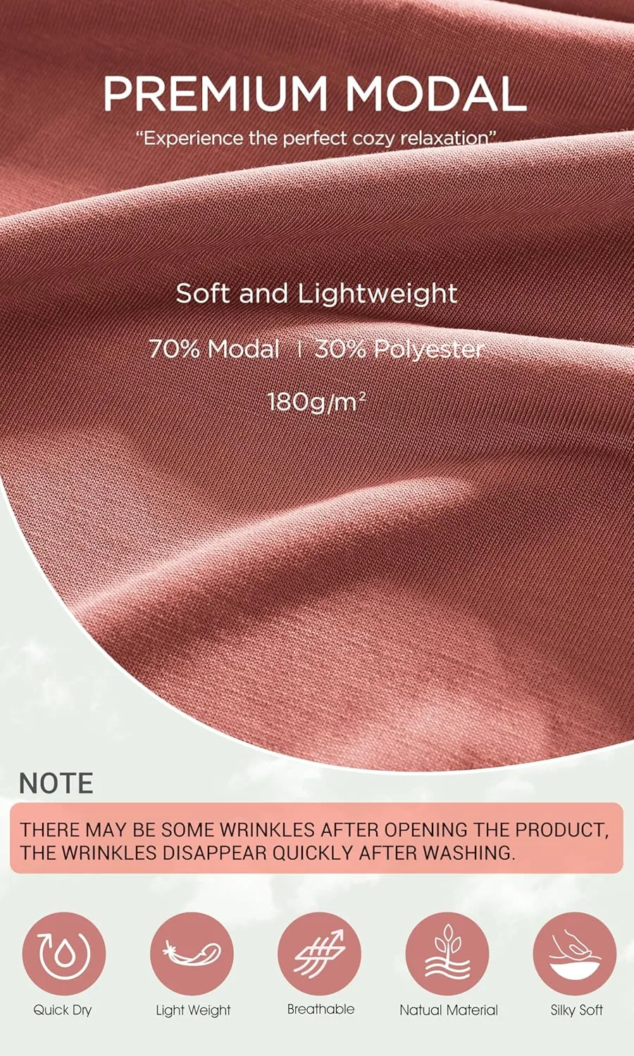 ODODOS Modal Soft Lounge Shorts for Women Drawstring High Waist Casual Sleepwear Lightweight Cozy Pajama Bottom
