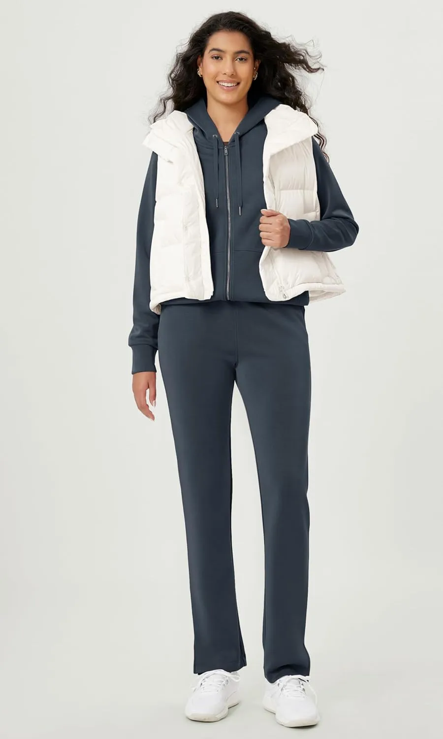 ODODOS Women's Modal Soft Full-Zip Hoodies Casual Relaxed Fall Outfit Hooded Jacket with Pockets