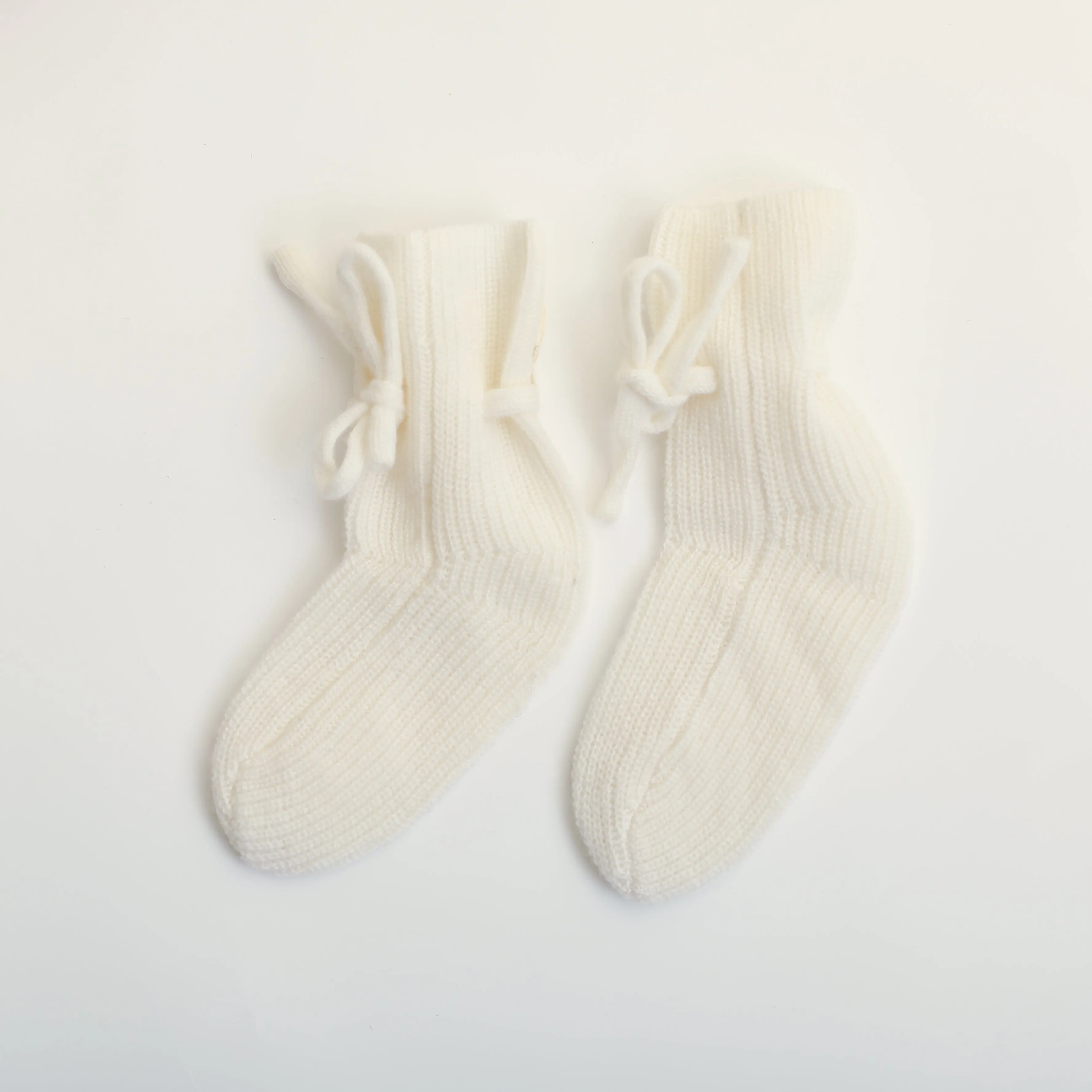 Off White Knit Onesie 4 Pc Set