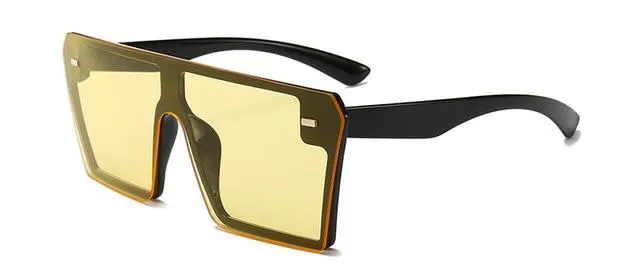 Oversize Women Square Sunglasses