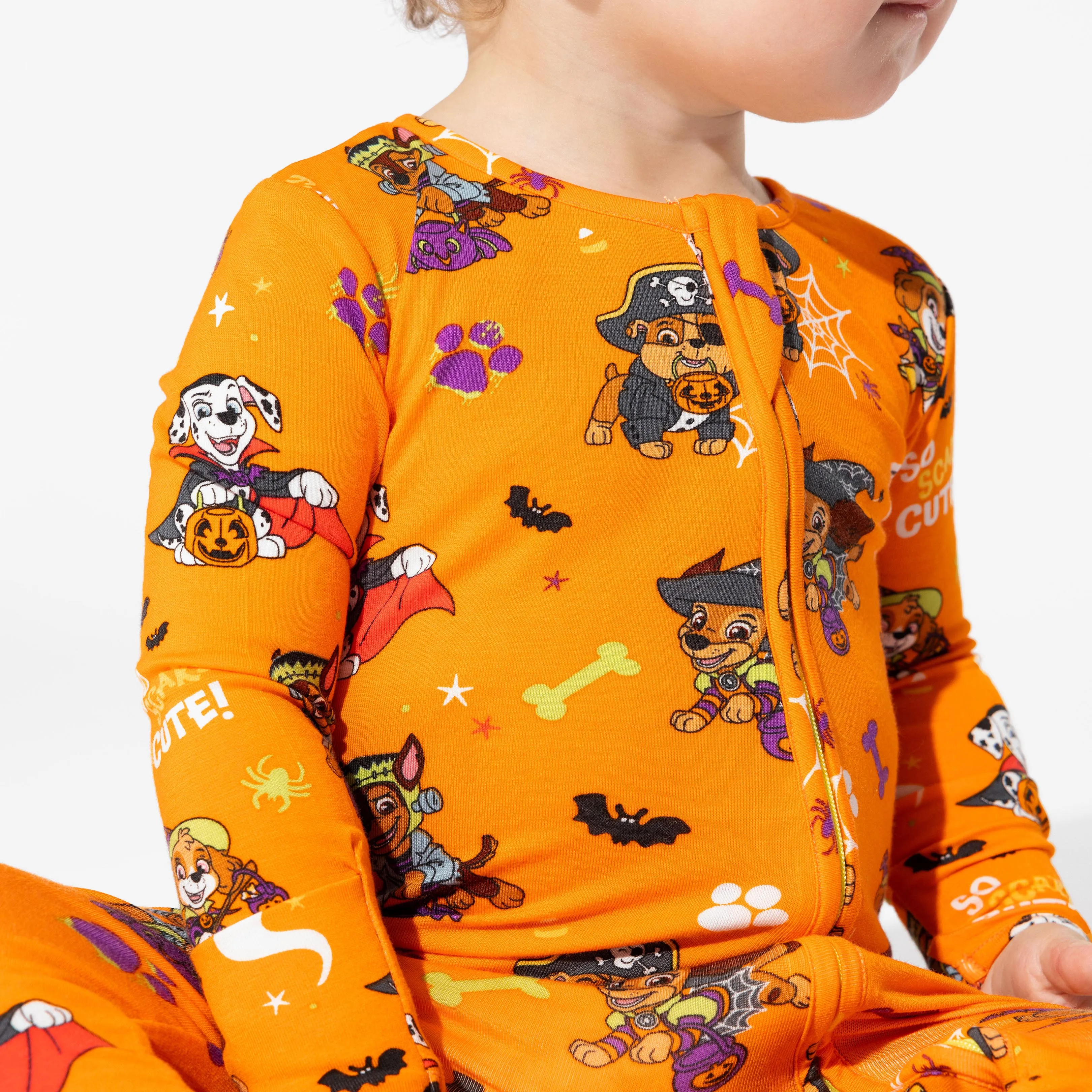 Paw Patrol Halloween Bamboo Convertible Footie