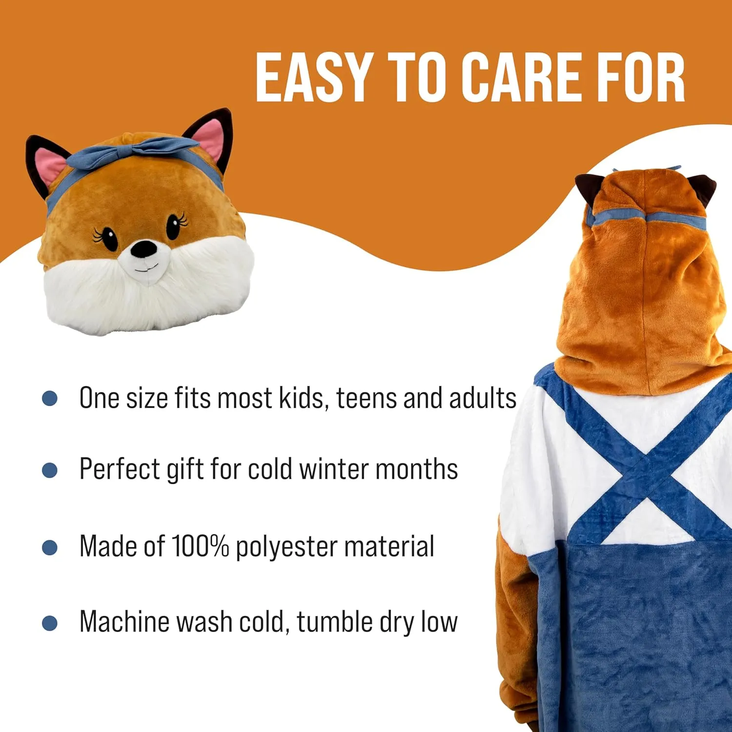 Plushible Wearable Blanket Hoodie, 2-in-1 Oversized Hoodie Blanket Pillow, Long Sleeve Sweatshirt Pocket, Cozy Holiday Gift