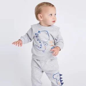 Quality Cotton Track suit with Dinosaur