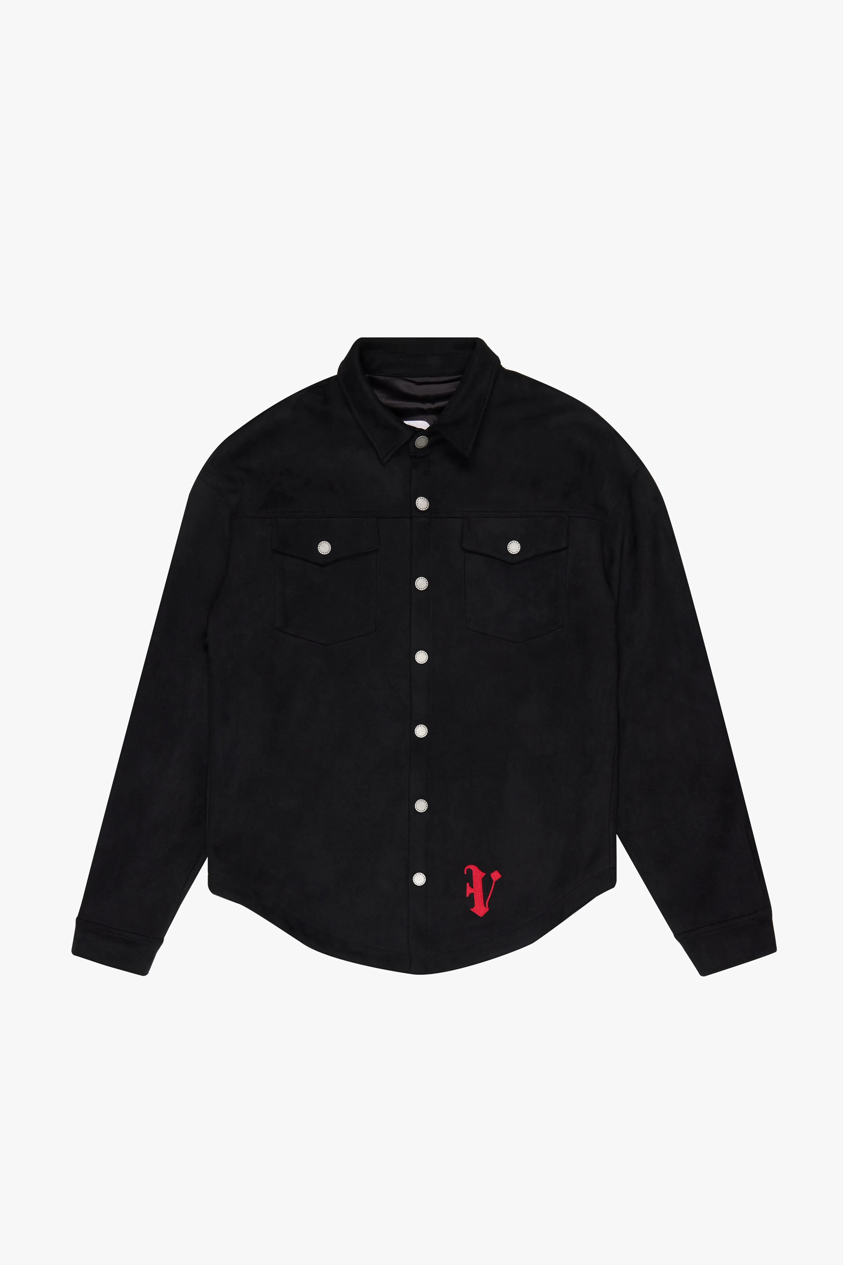 "MAVERICK" SUEDE BLACK JACKET