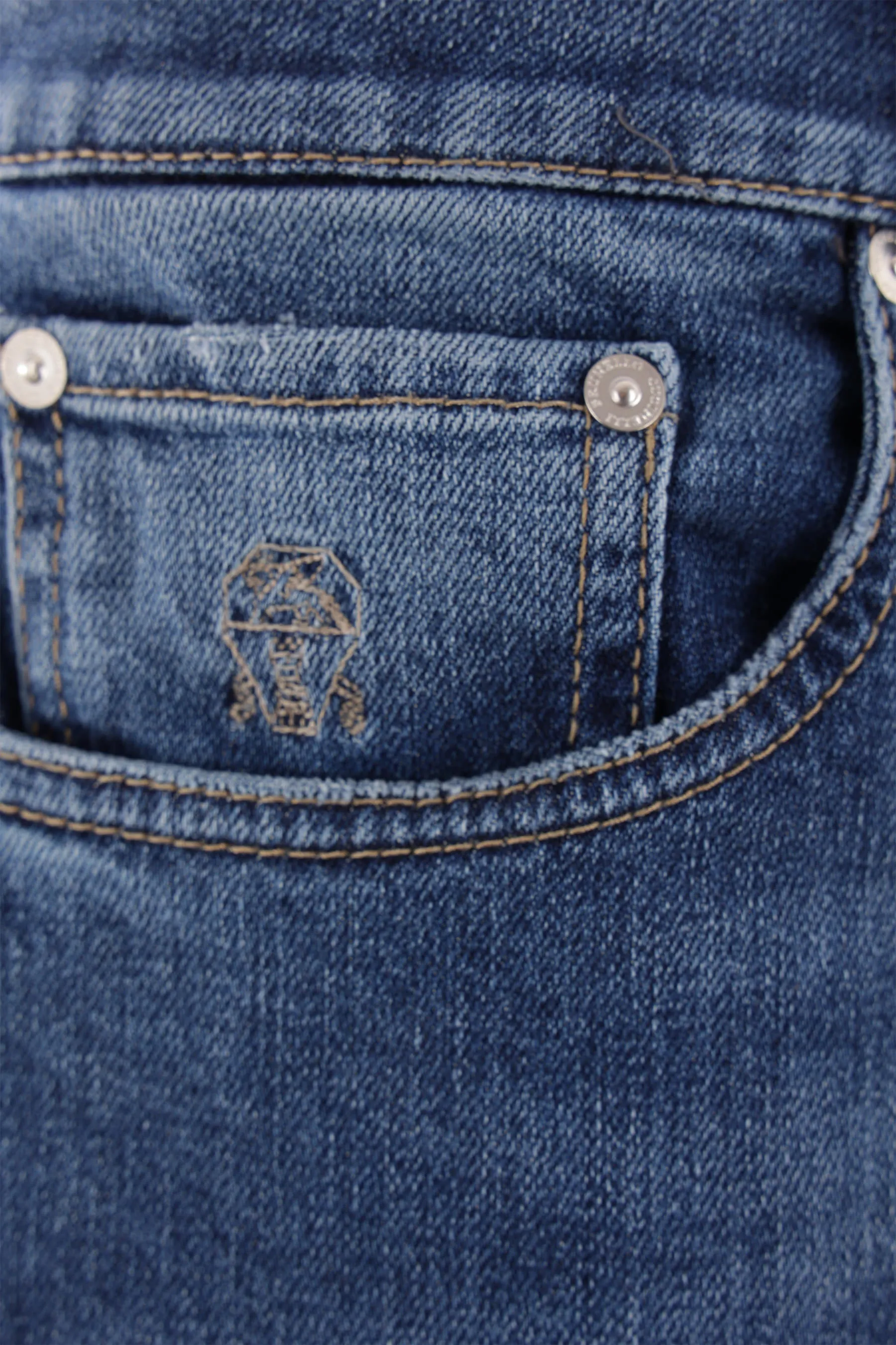 Regular-fit Straight Leg Denim Jeans