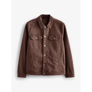 Rust Denim Trucker Jacket