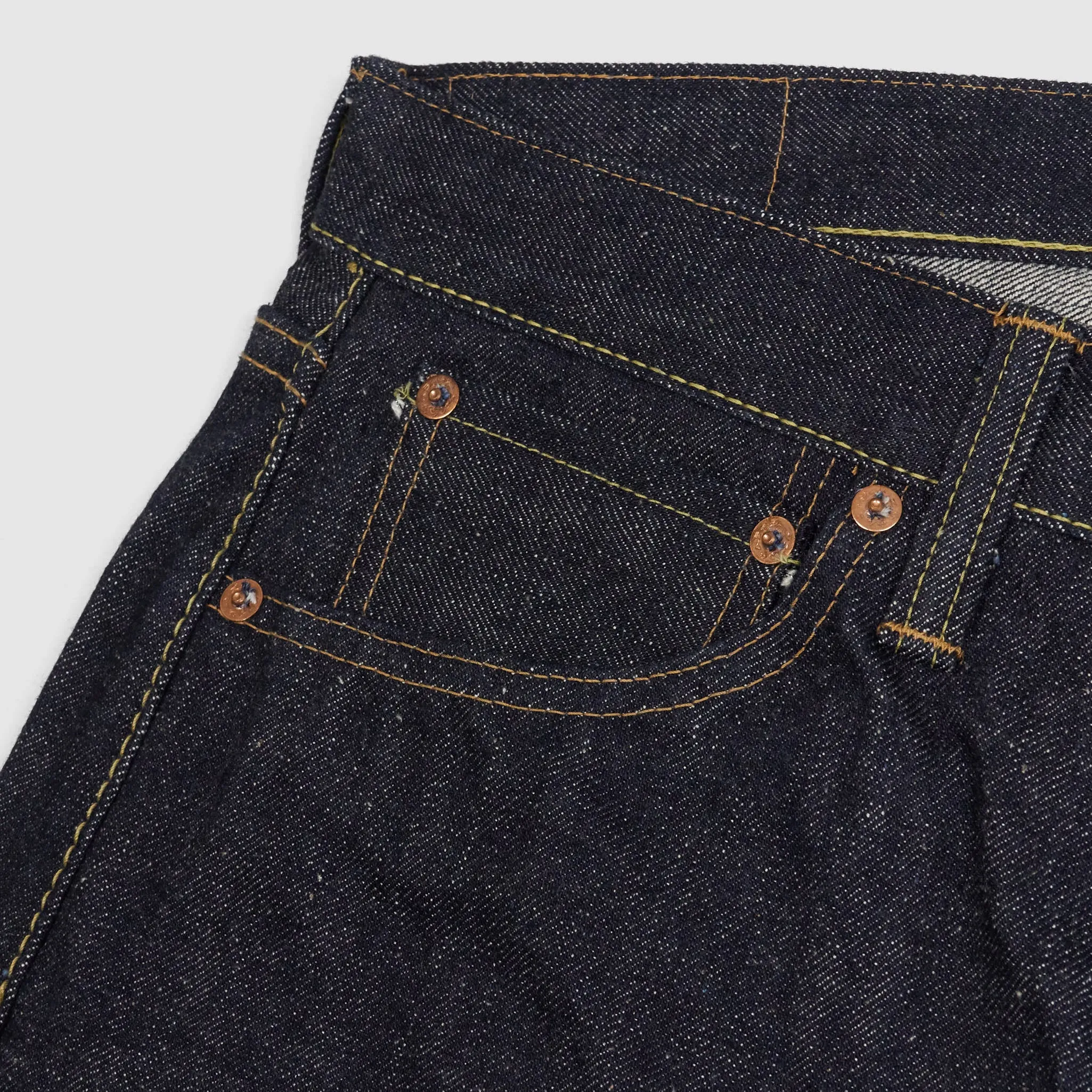 Samurai Jeans 15oz Komusubi Hidden Logo Denim Jeans
