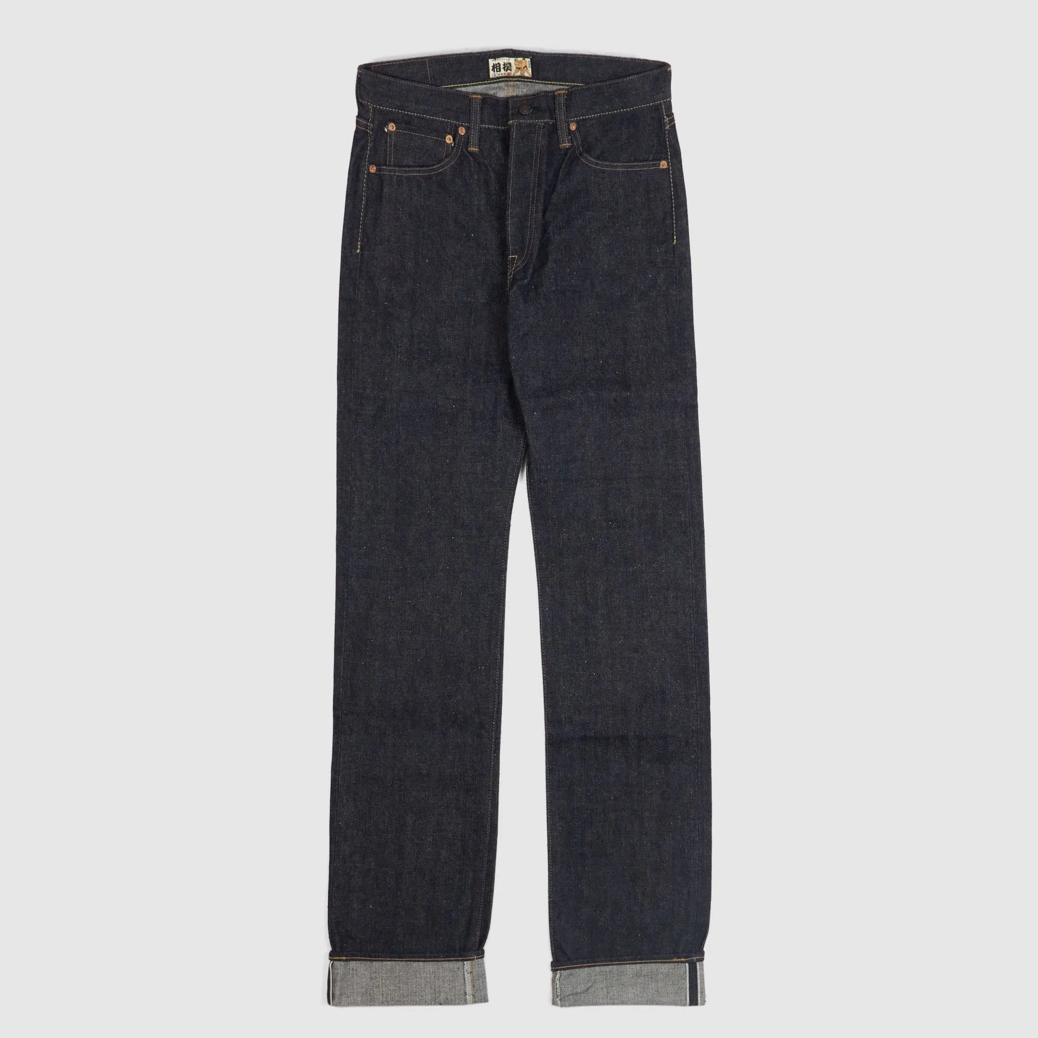 Samurai Jeans 15oz Komusubi Hidden Logo Denim Jeans