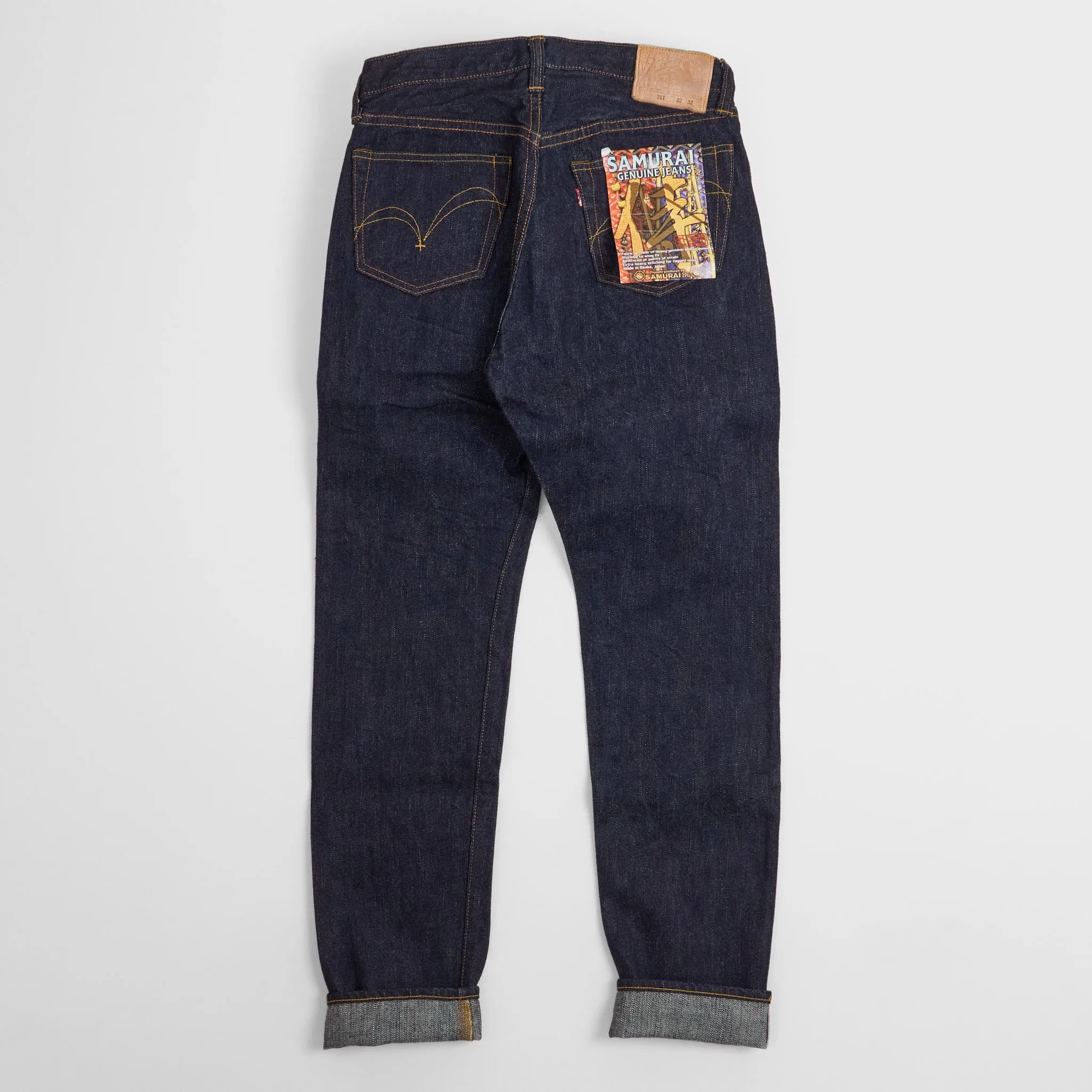 Samurai Jeans 17oz Slim Tapered Selvage Denim Jeans
