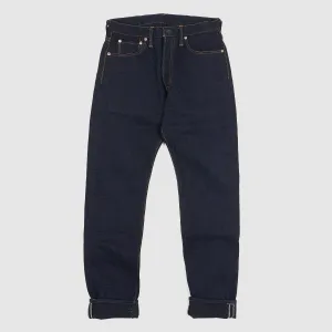 Samurai Jeans 18oz S520XX Deep Blue Arakage Tapered Slub Denim Selvage Jeans