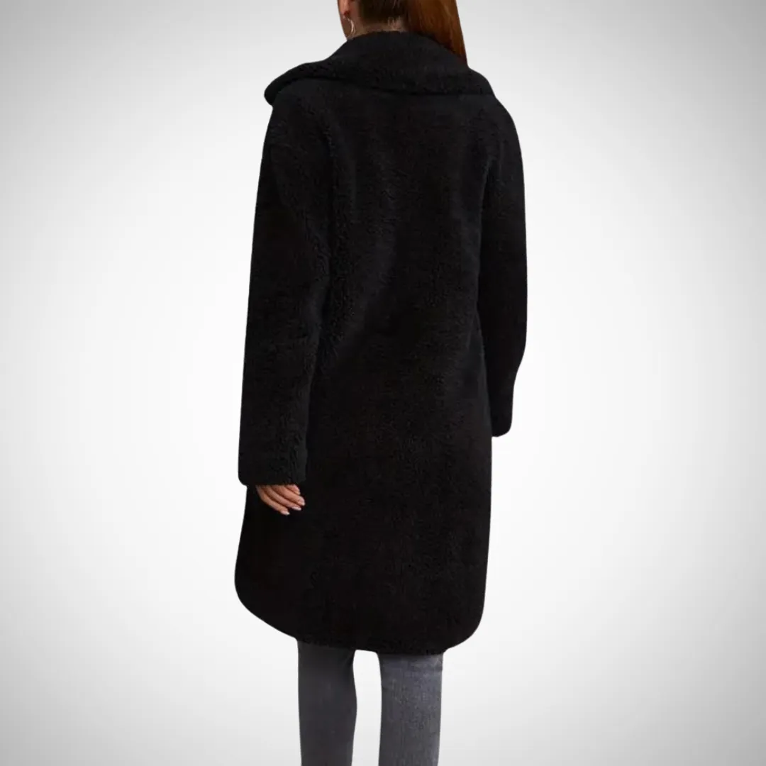 Sharmine Long Fluffy Winter Coat
