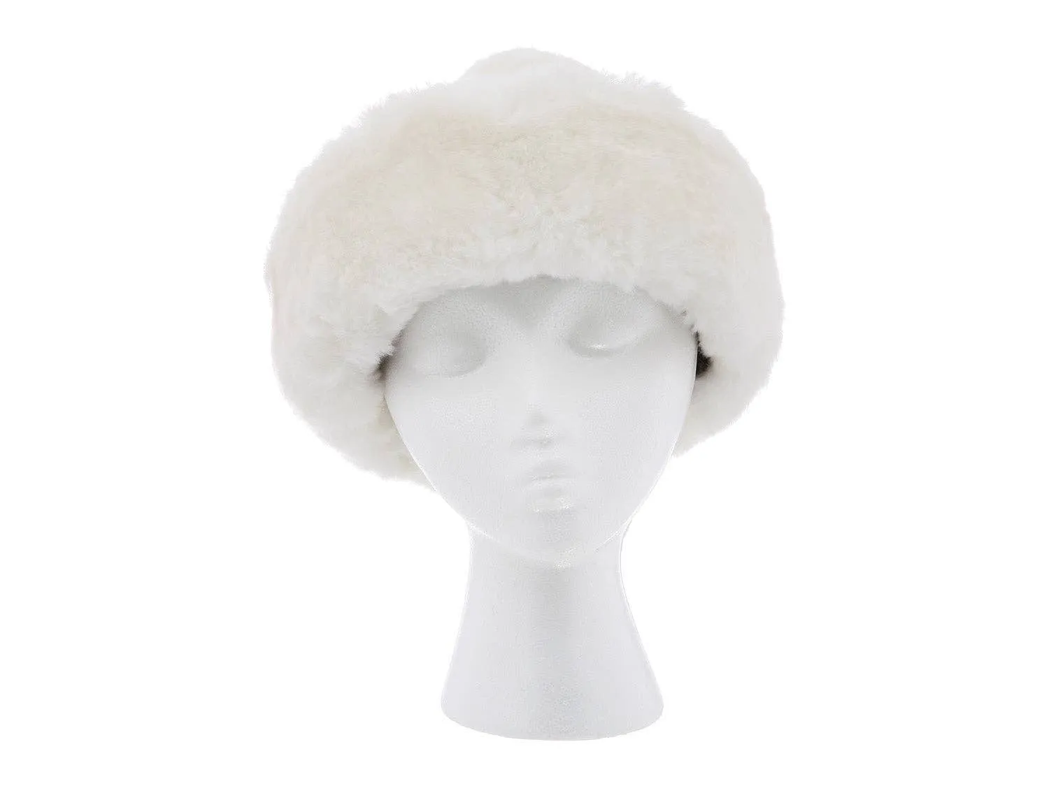 Sheepskin Snowball Hat