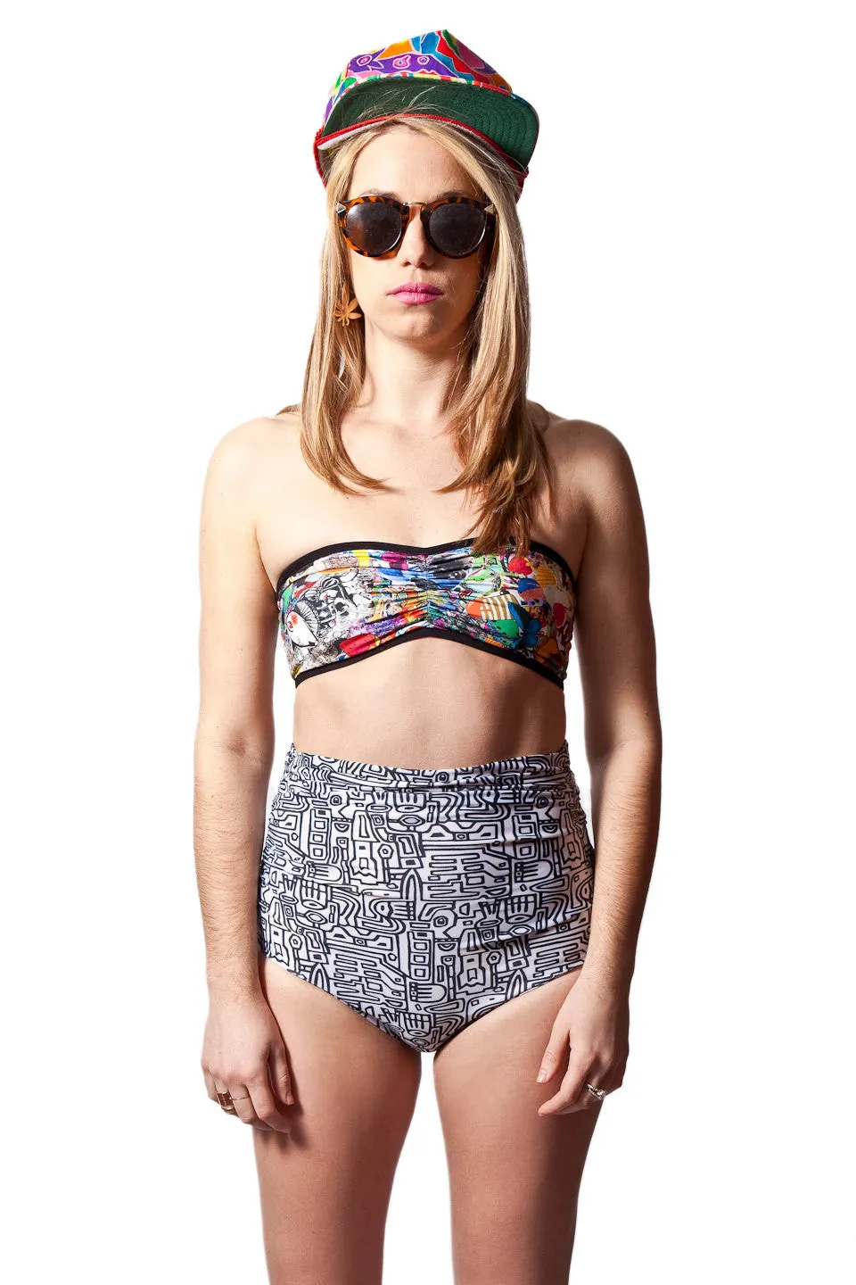 Skulls & WTF Reversible Bandeau