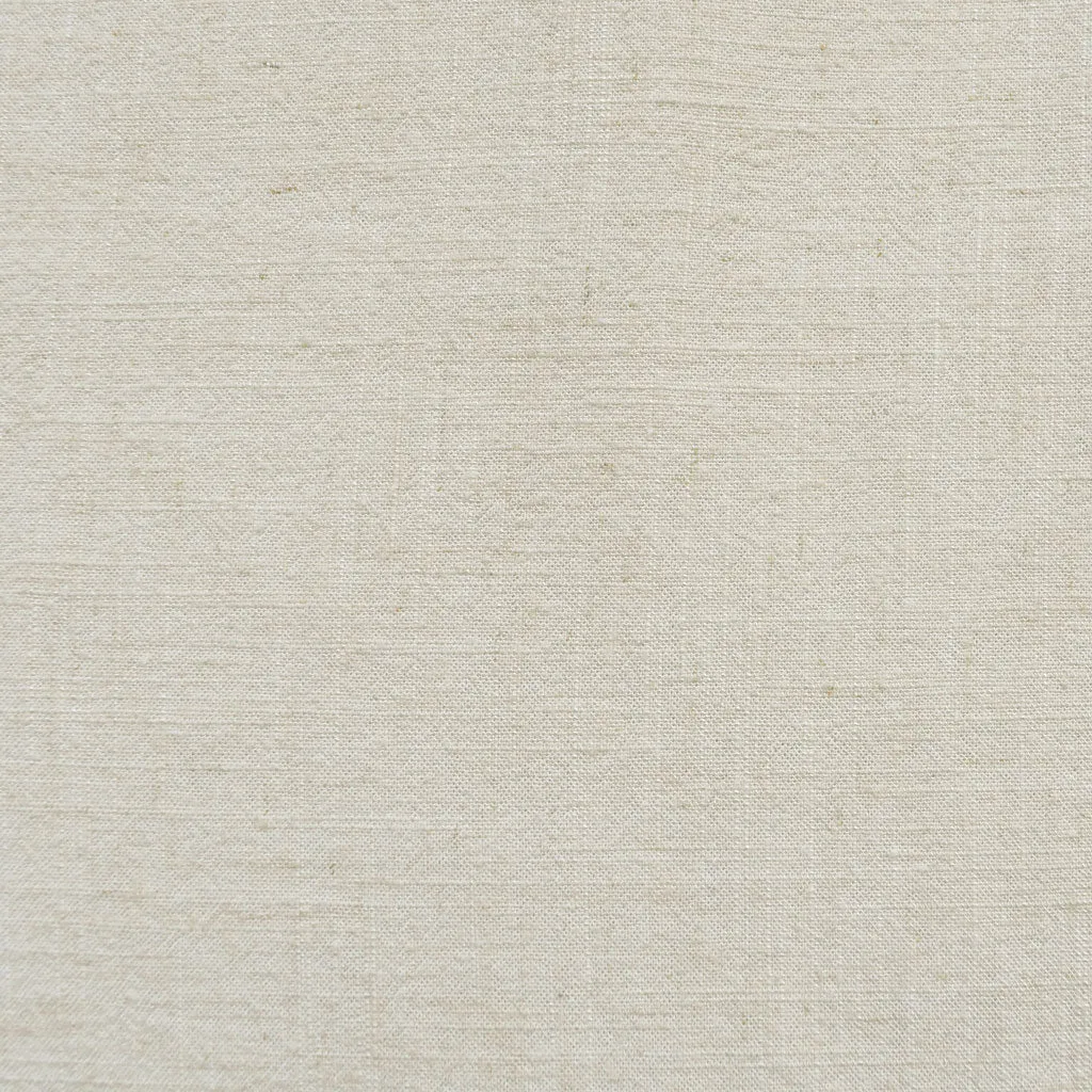 Slub Texture Linen Blend Solid Cream