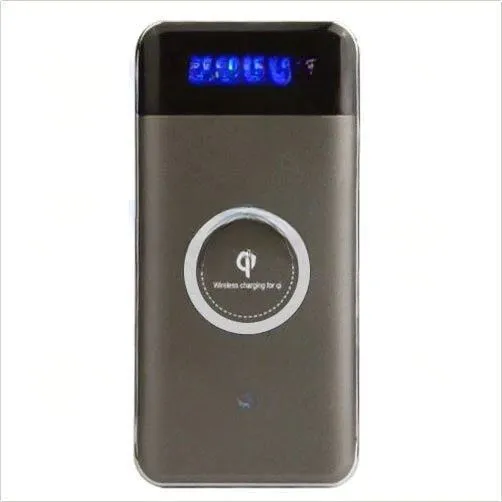 SMAXPro™ Portable Solar Power Bank: 20,000mAH, QI Wireless, 3 USB, Cell Phone Charger