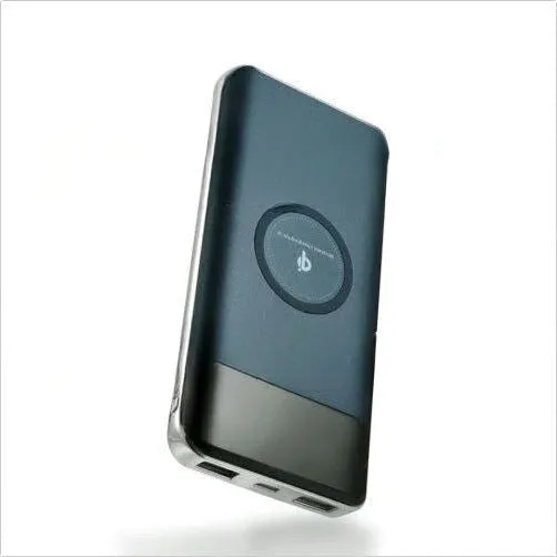 SMAXPro™ Portable Solar Power Bank: 20,000mAH, QI Wireless, 3 USB, Cell Phone Charger