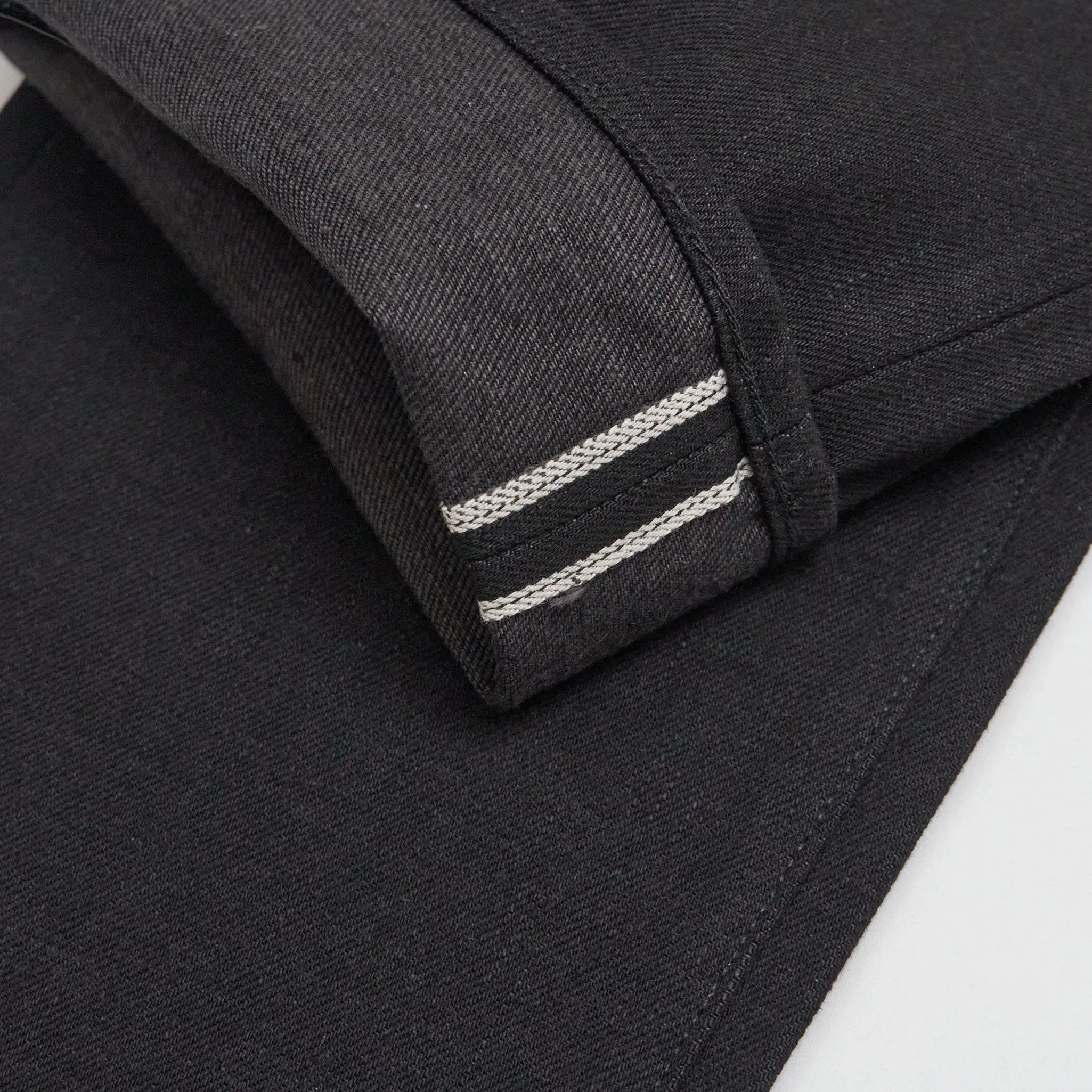 Stevenson Overall CO. Black Denim Western Denim Jeans