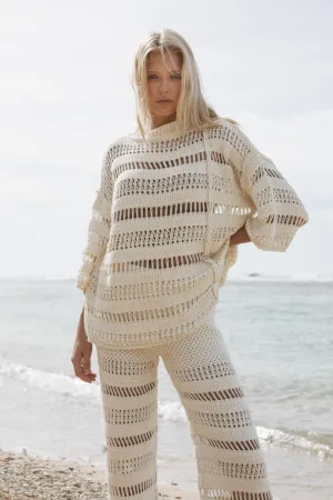 STILL I RISE KNIT TEE - OFFWHITE