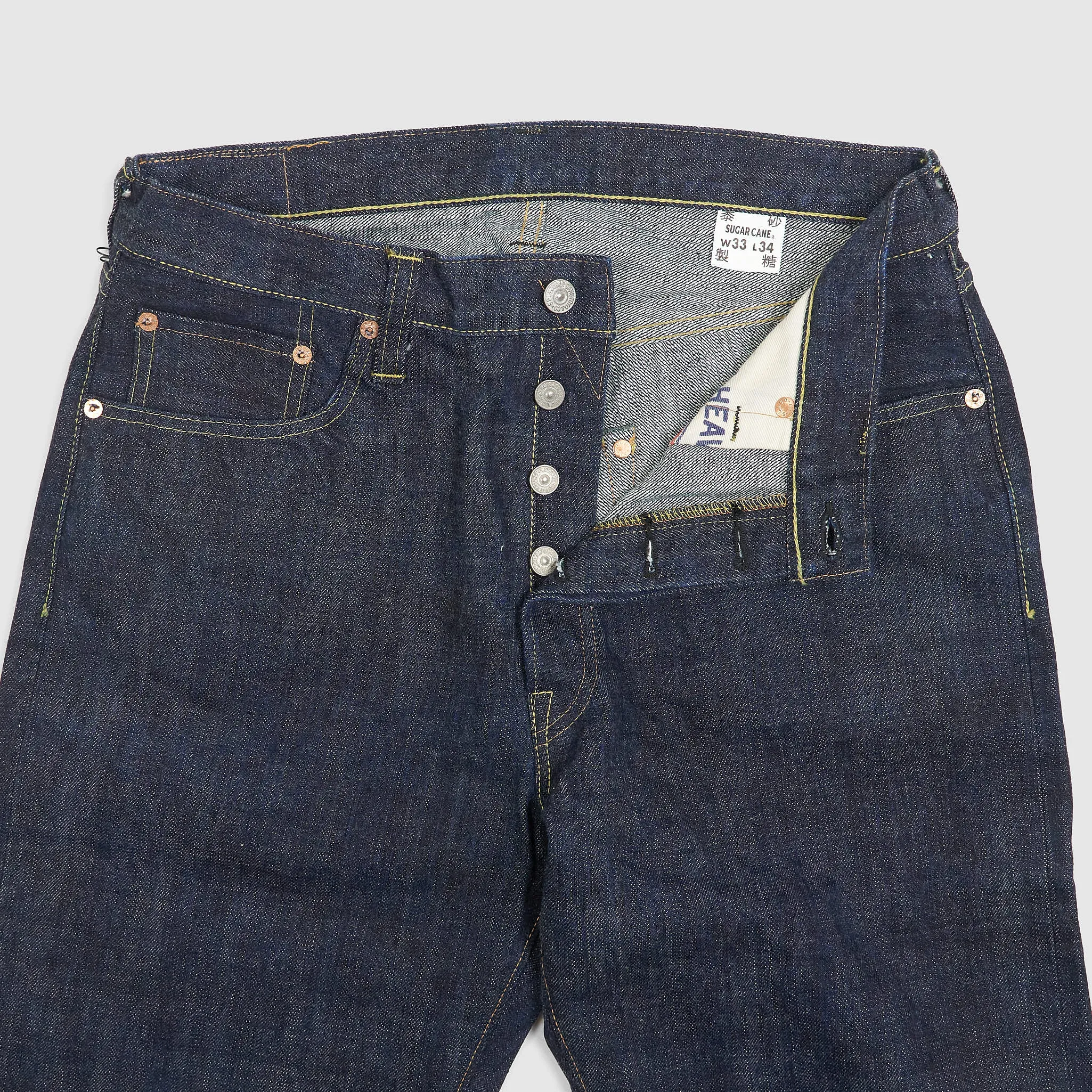 Sugar Cane 5-Pocket Special Hawaii Denim Jeans