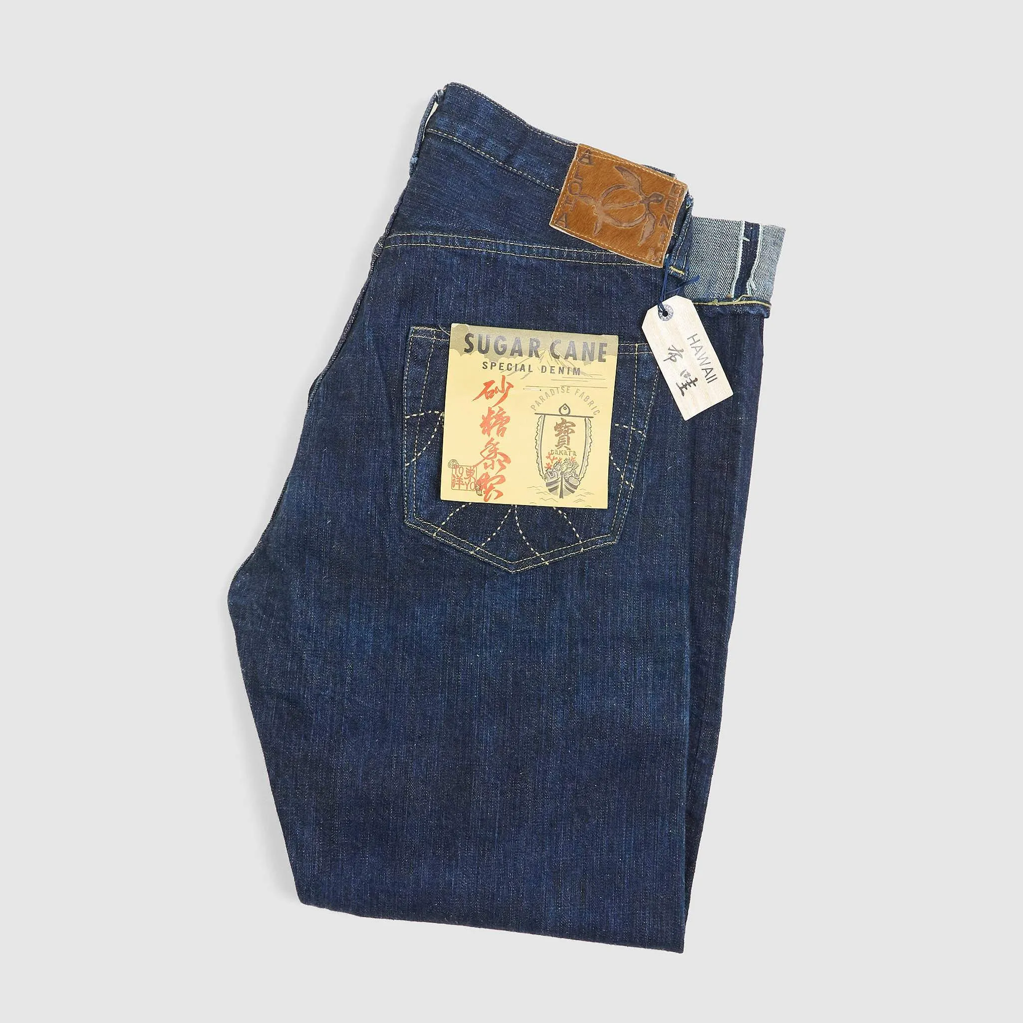 Sugar Cane 5-Pocket Special Hawaii Denim Jeans