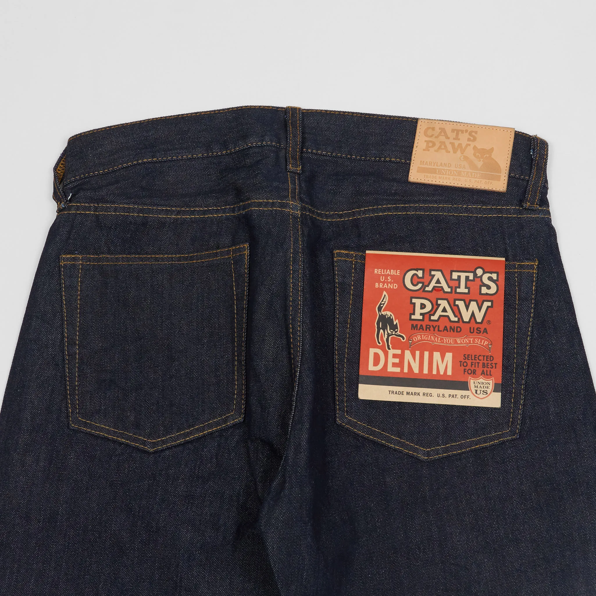 Sugar Cane Cats-Paw Jeans
